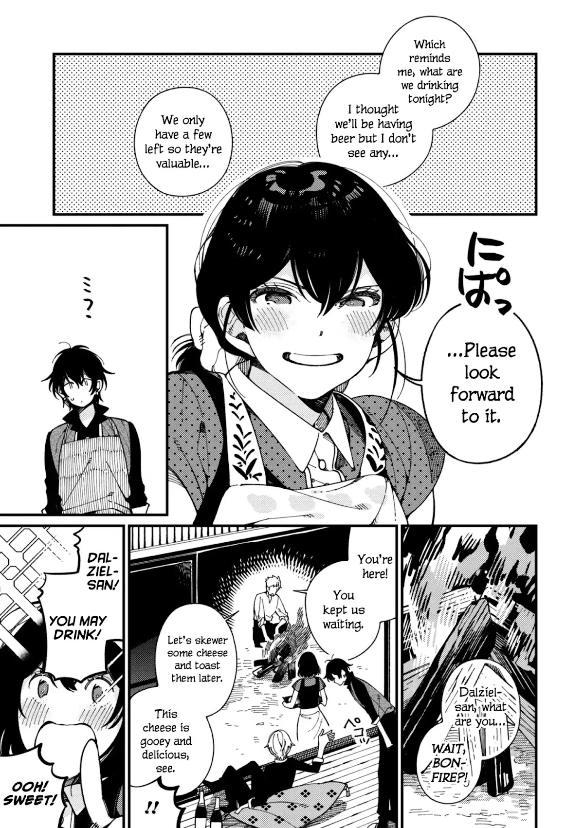 Isekai Omotenashi Gohan Chapter 13 page 14 - Chapter 13: Highball and Love ①