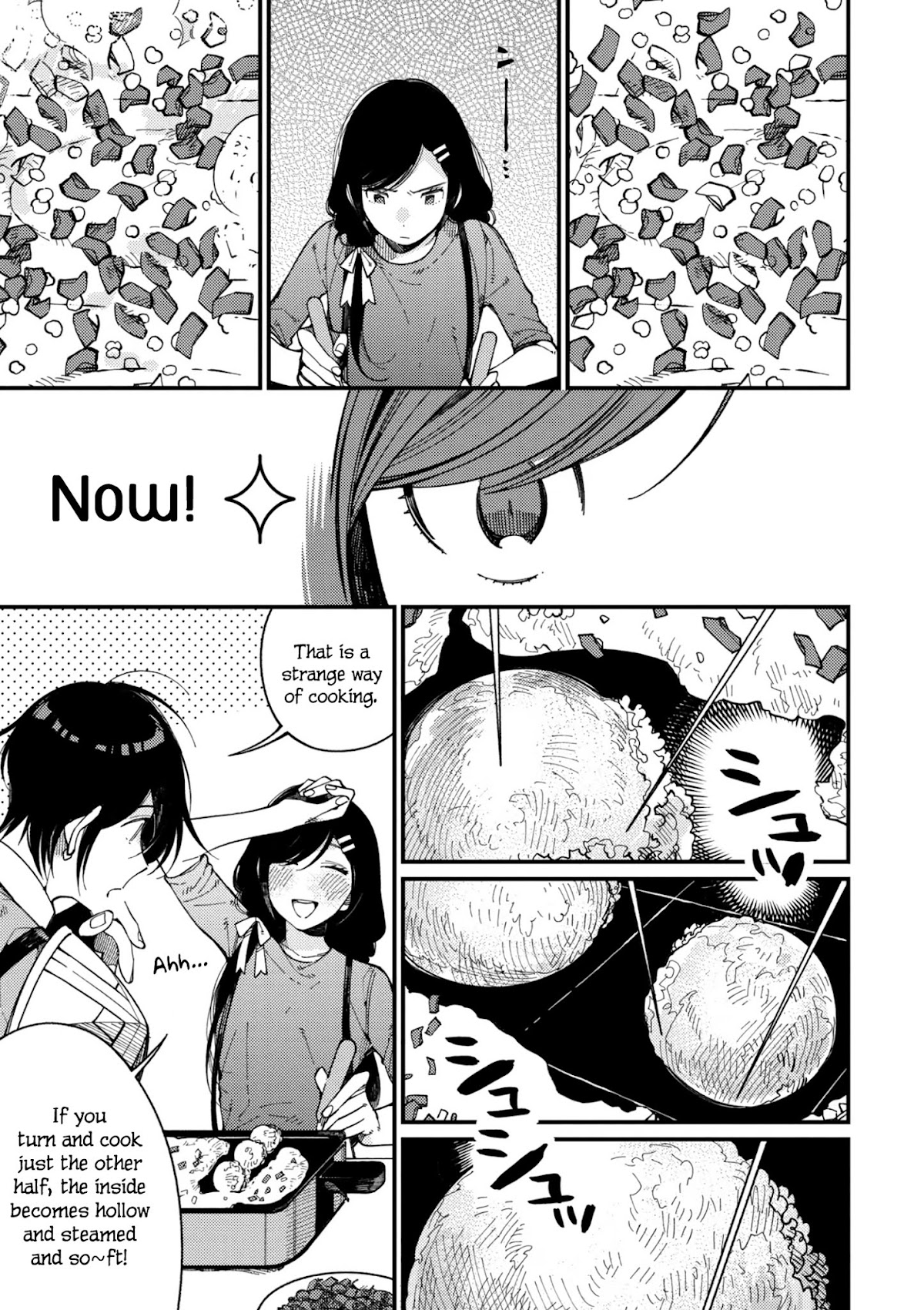 Isekai Omotenashi Gohan Chapter 14 page 10 - Chapter 14 - Younger Sister and Creamy and Fluffy Takoyaki ①
