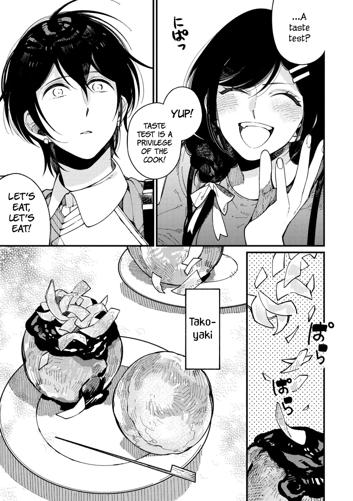 Isekai Omotenashi Gohan Chapter 14 page 14 - Chapter 14 - Younger Sister and Creamy and Fluffy Takoyaki ①