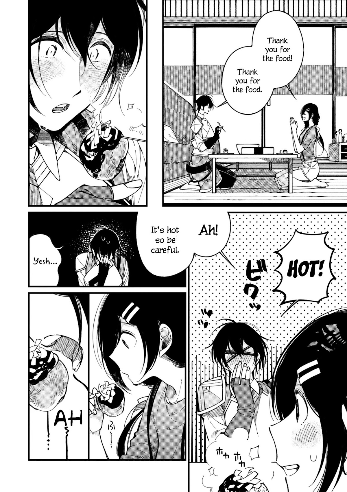 Isekai Omotenashi Gohan Chapter 14 page 15 - Chapter 14 - Younger Sister and Creamy and Fluffy Takoyaki ①