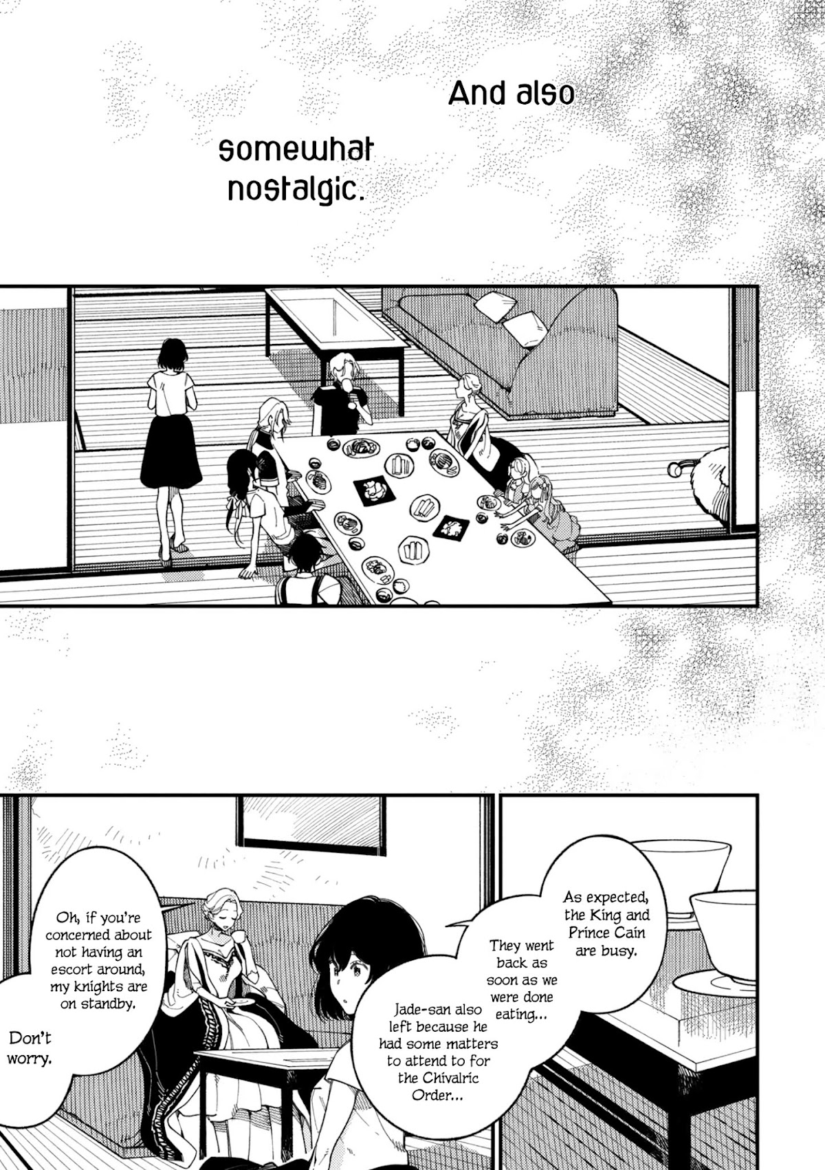 Isekai Omotenashi Gohan Chapter 15.2 page 13 - Chapter 15.2: The Queen and Her First Cooking Experience ②