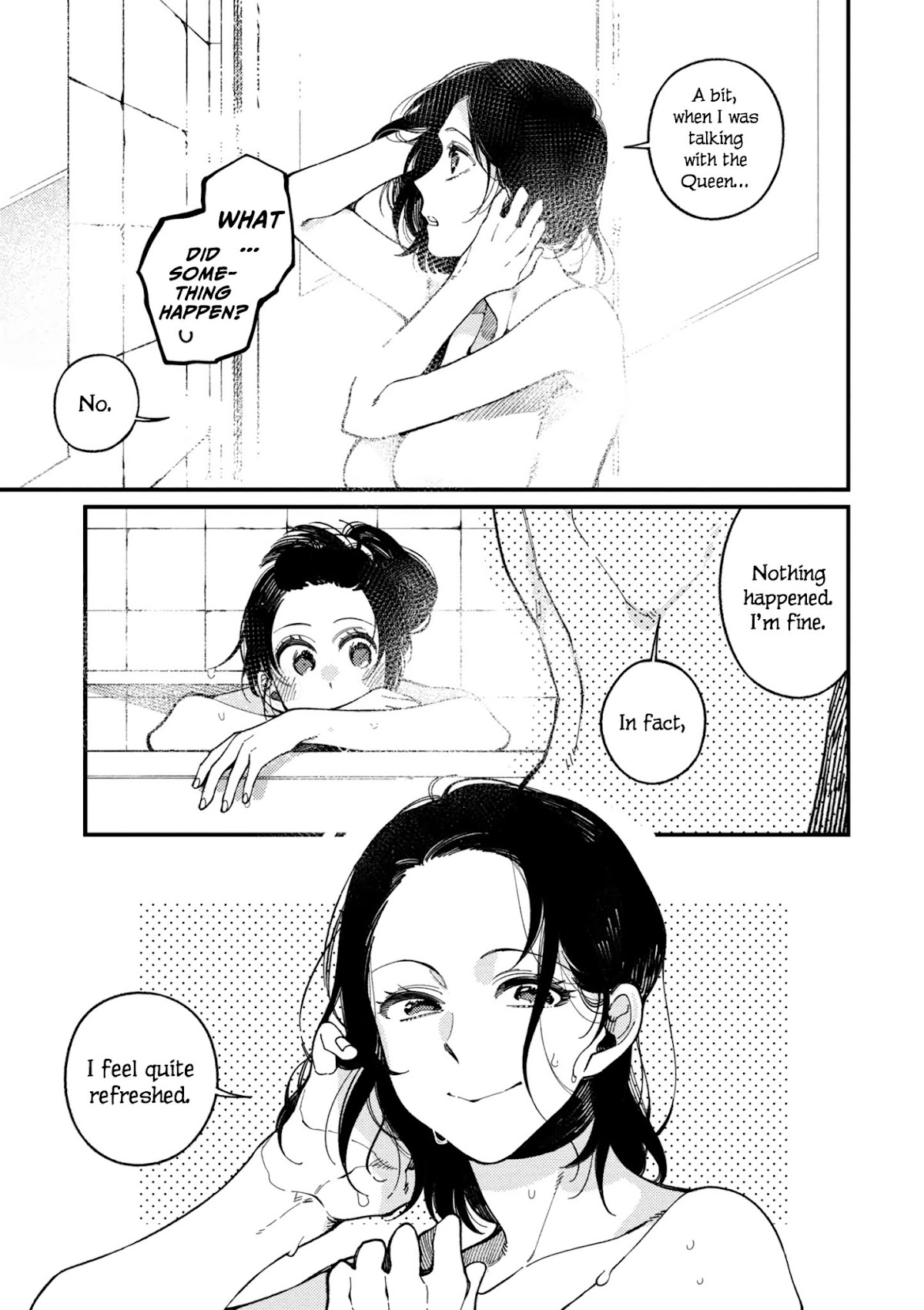 Isekai Omotenashi Gohan Chapter 15.3 page 9 - Chapter 15.3: The Queen and Her First Cooking Experience ③