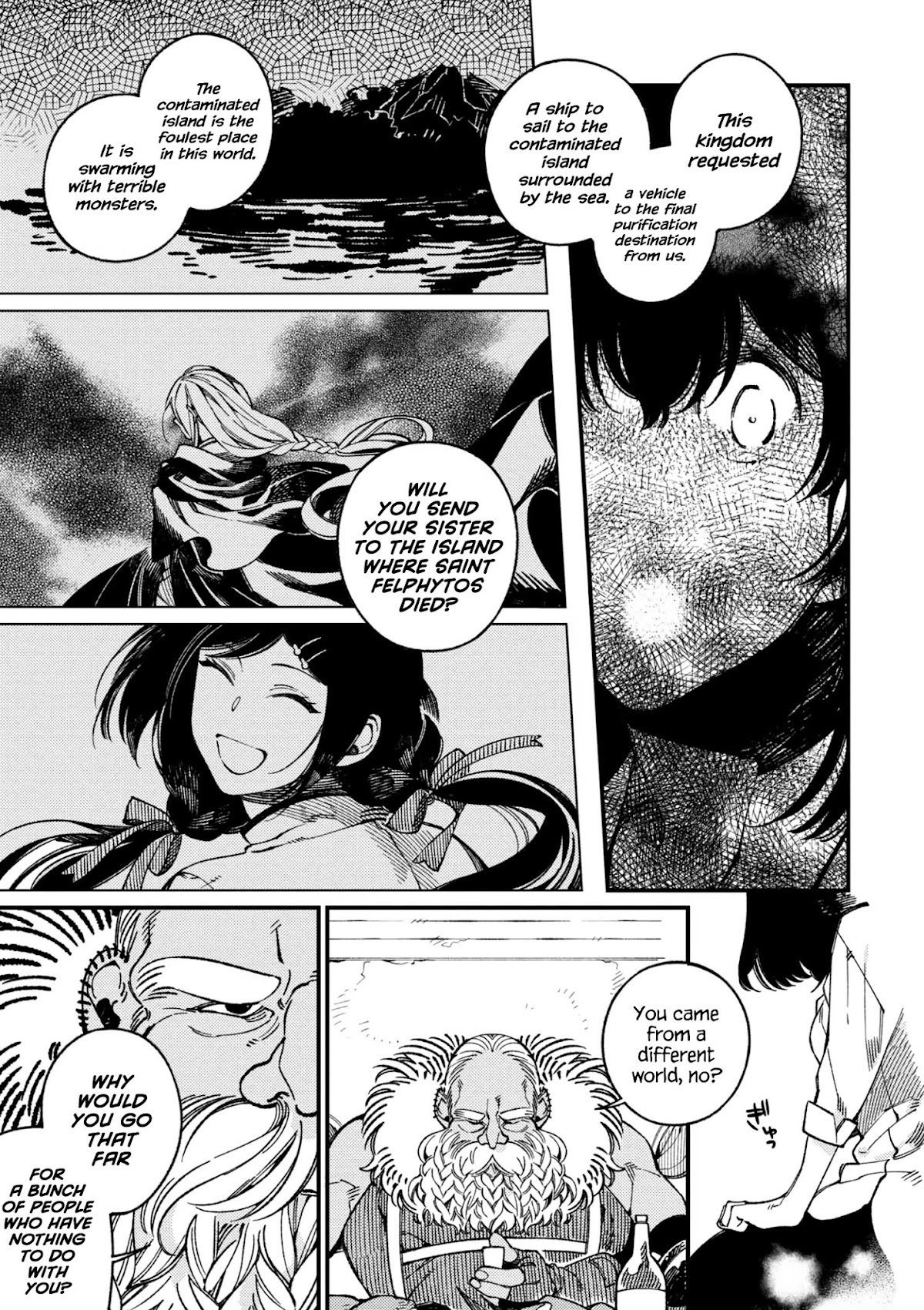 Isekai Omotenashi Gohan Chapter 16.2 page 12 - Chapter 16.2: Squid, Beard and Terra Spirit ②