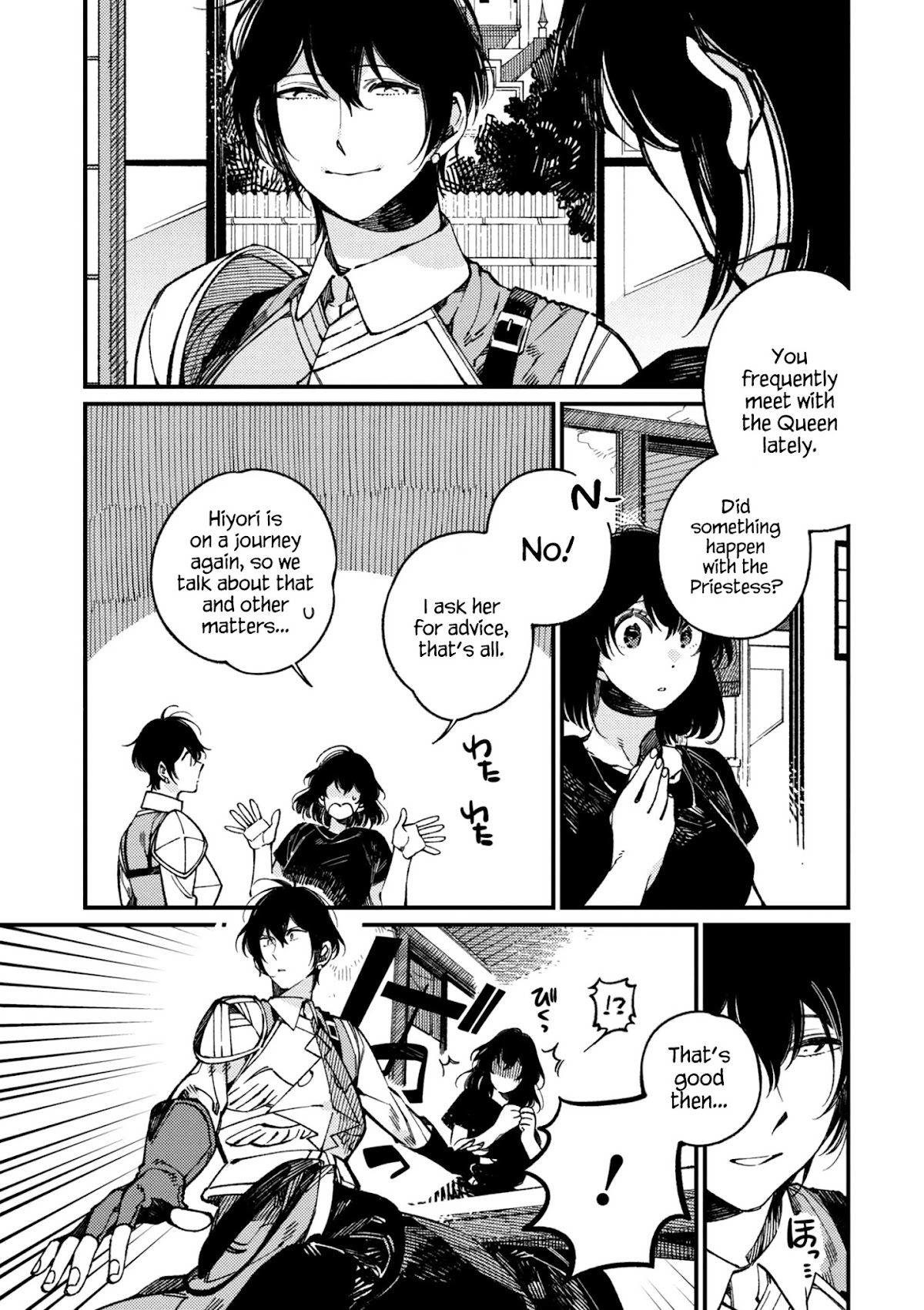 Isekai Omotenashi Gohan Chapter 16 page 7 - Chapter 16: Squid, Beard and Terra Spirit ①