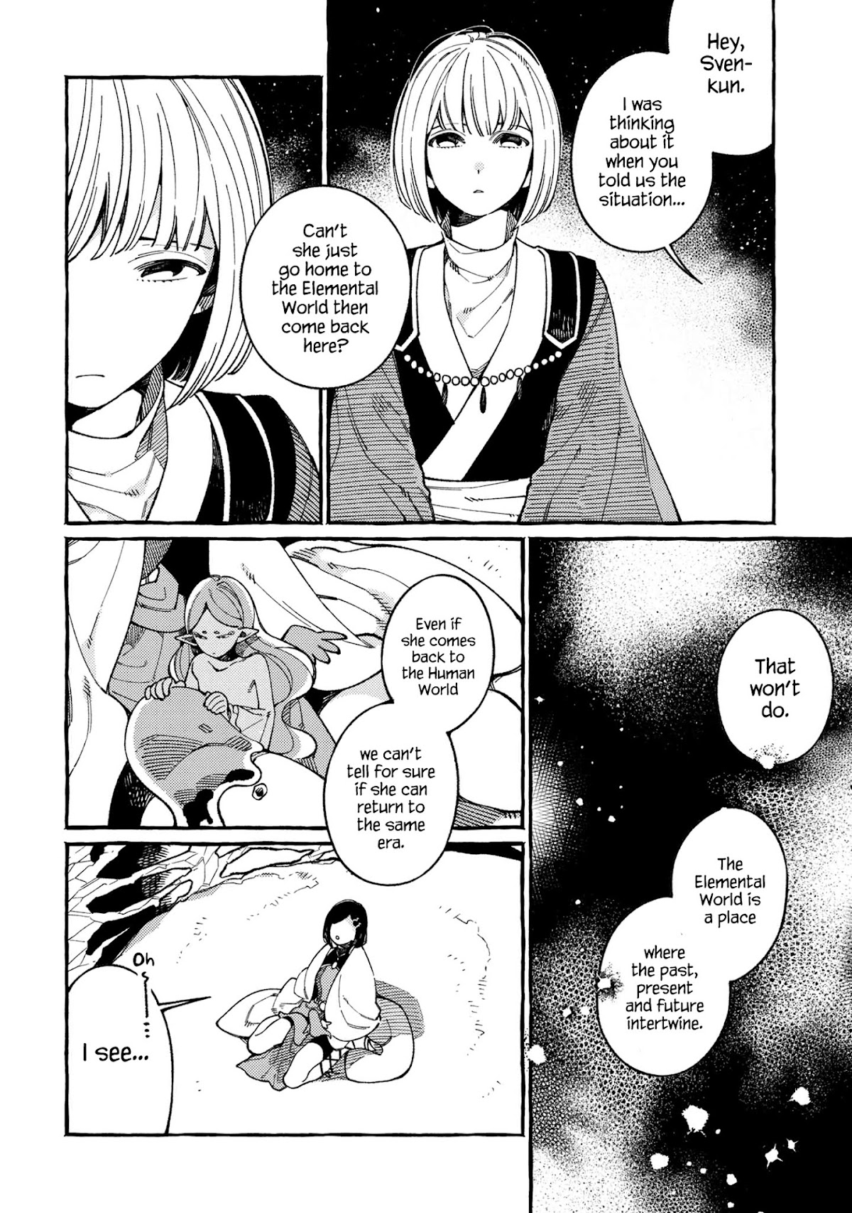 Isekai Omotenashi Gohan Chapter 17.2 page 10 - Chapter 17.2: Water Elementals and Warm Sweets ②