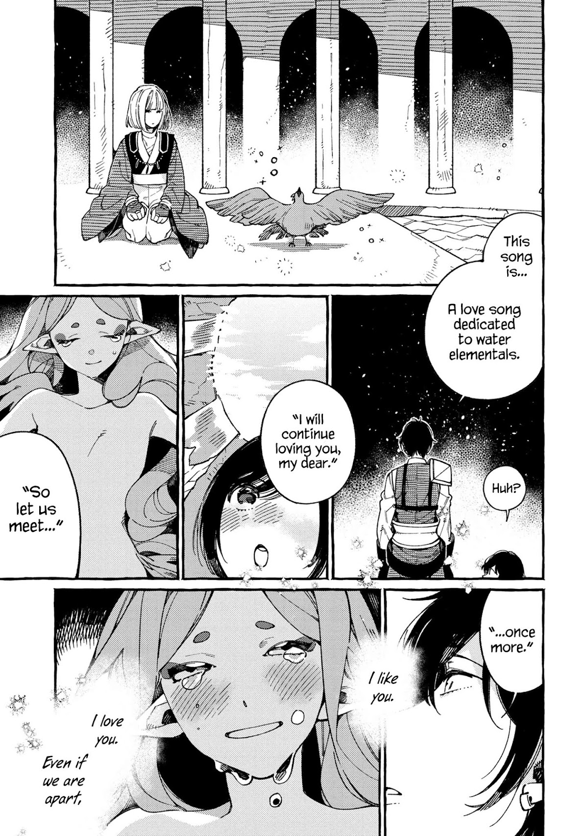 Isekai Omotenashi Gohan Chapter 17.3 page 10 - Chapter 17.3: Water Elementals and Warm Sweets ③