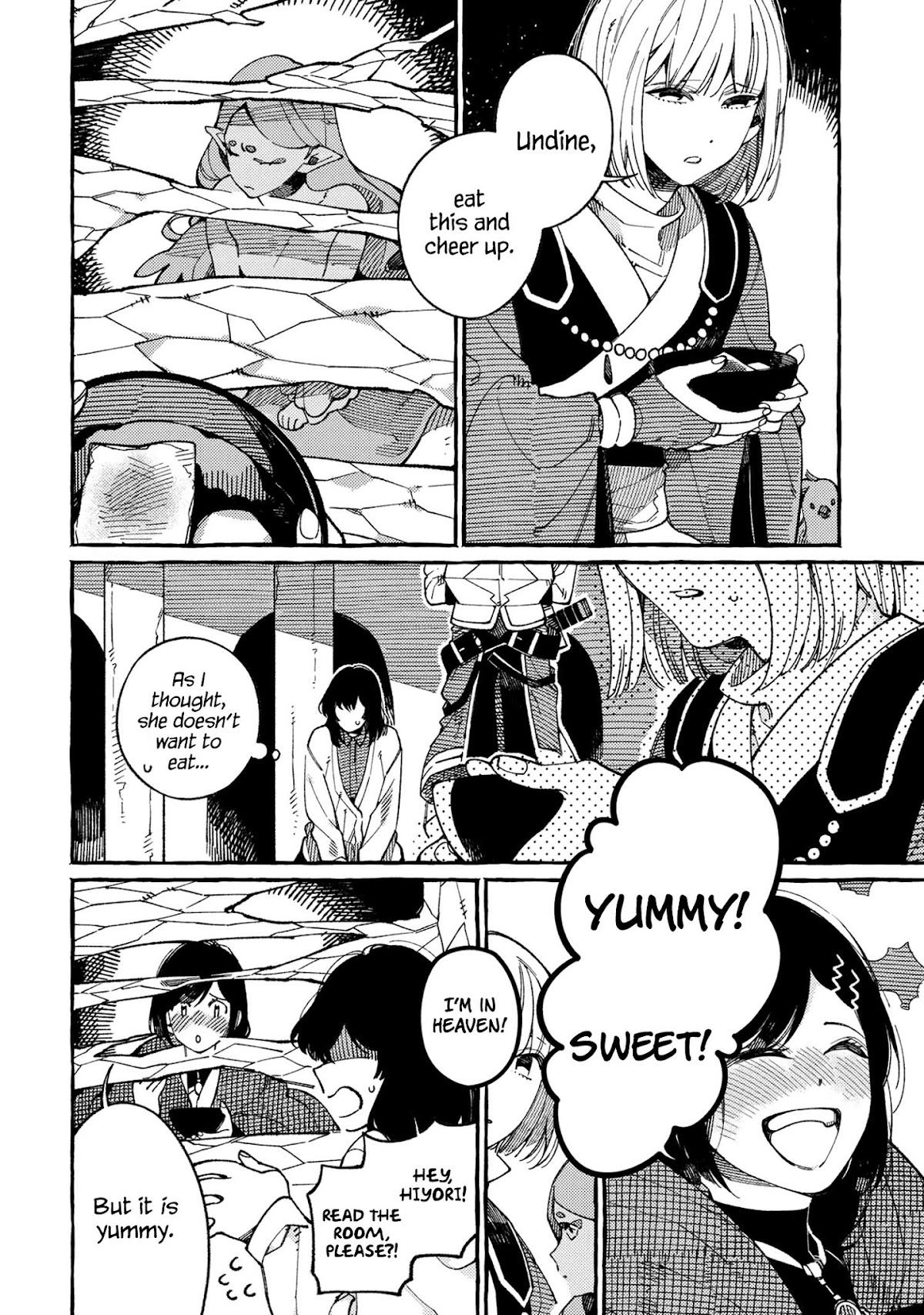 Isekai Omotenashi Gohan Chapter 17.3 page 5 - Chapter 17.3: Water Elementals and Warm Sweets ③