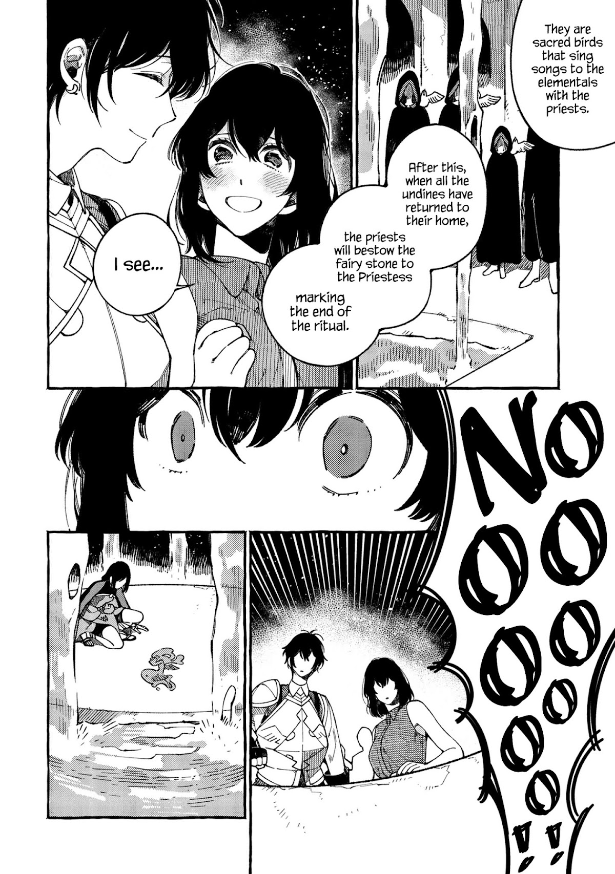 Isekai Omotenashi Gohan Chapter 17 page 5 - Chapter 17: Water Elementals and Warm Sweets ①
