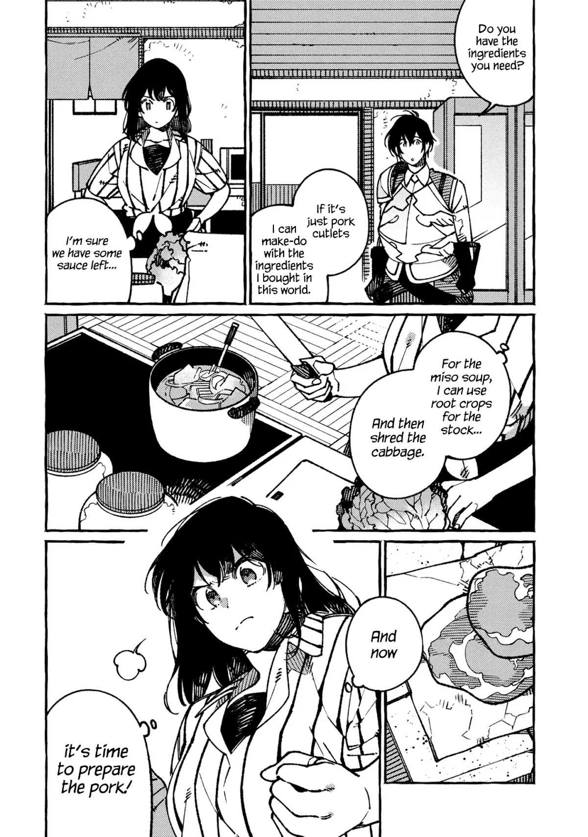 Isekai Omotenashi Gohan Chapter 19.2 page 4 - Chapter 19.2: Great Elemental Tree and the Family Dining Table (Part Two) ②