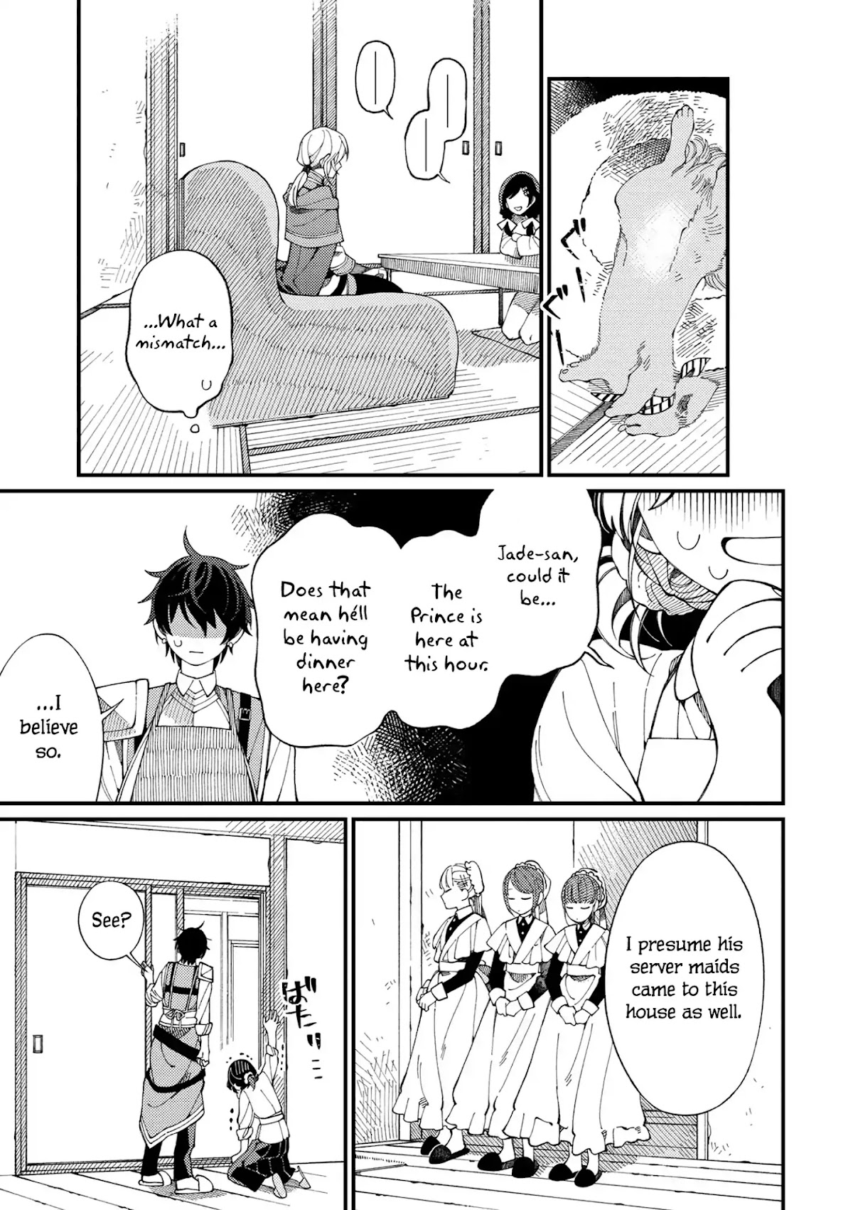 Isekai Omotenashi Gohan Chapter 2 page 16 - Chapter 2: Golden Omelette Rice and Creamy Corn Soup ①