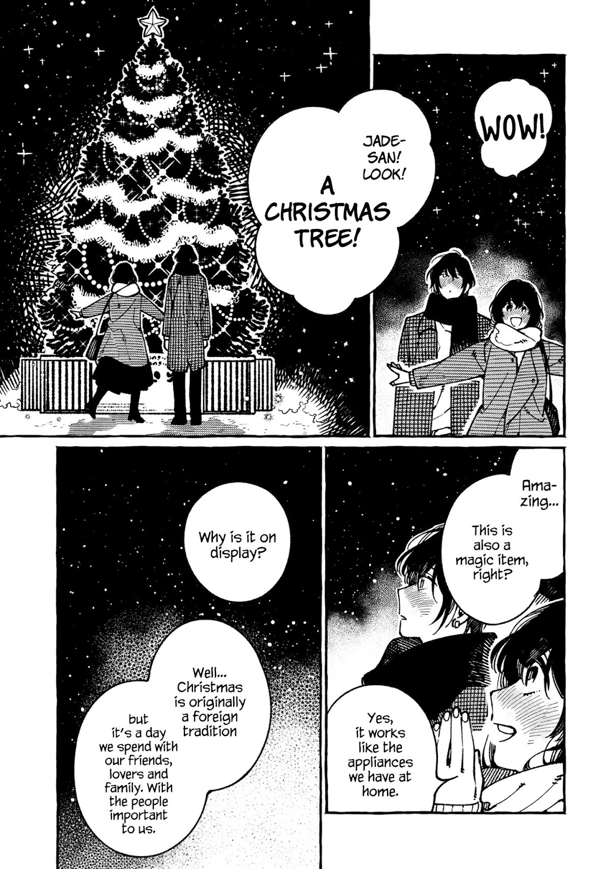Isekai Omotenashi Gohan Chapter 20.3 page 13 - Chapter 20.3: The Taste of Japan and the Glimmering Town, The Night the Two Spent Together ③