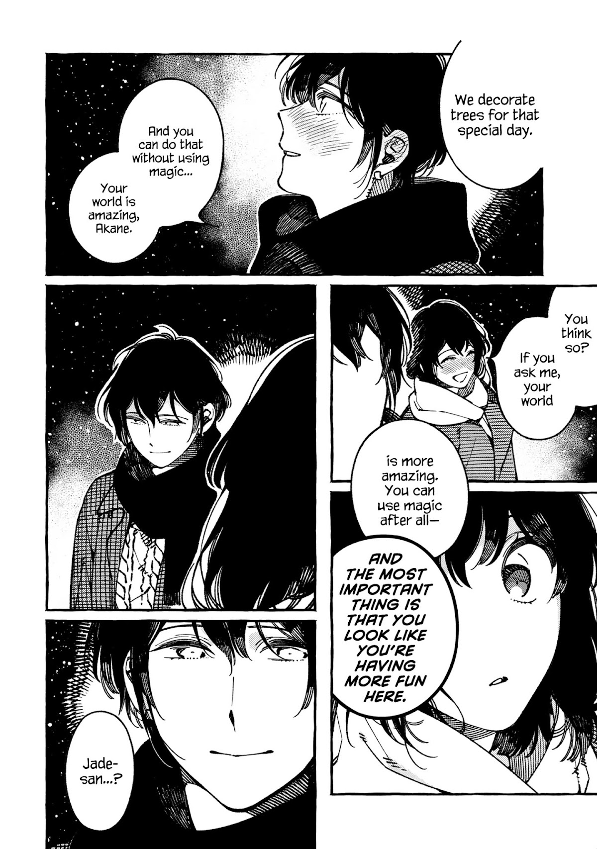 Isekai Omotenashi Gohan Chapter 20.3 page 14 - Chapter 20.3: The Taste of Japan and the Glimmering Town, The Night the Two Spent Together ③