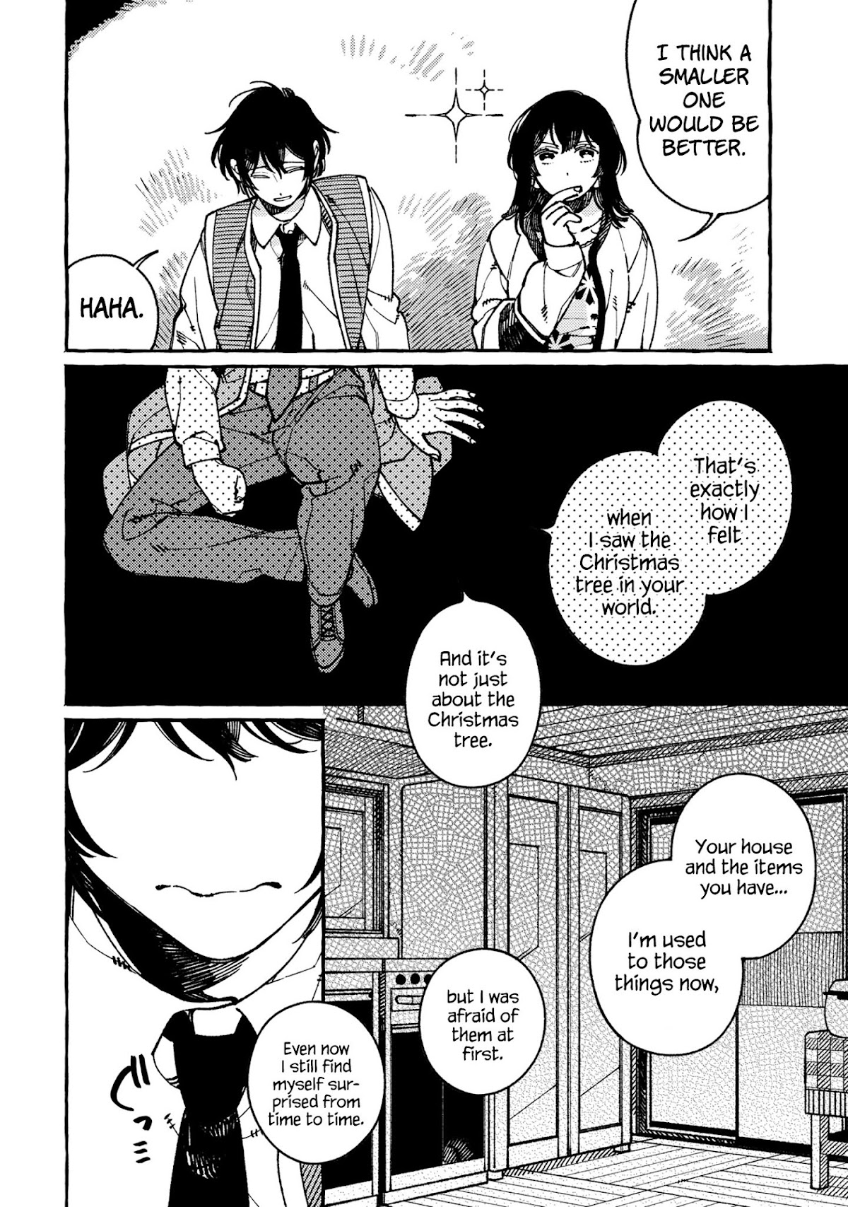 Isekai Omotenashi Gohan Chapter 21.2 page 5 - Chapter 21.2: Humans and Supernatural Beings Smiling and Dancing Under the Moonlight ②