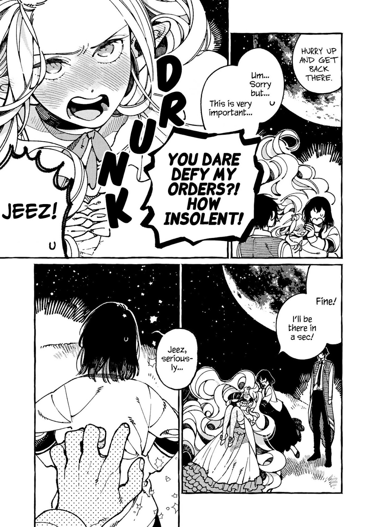 Isekai Omotenashi Gohan Chapter 21.3 page 2 - Chapter 21.3: Humans and Supernatural Beings Smiling and Dancing Under the Moonlight ③