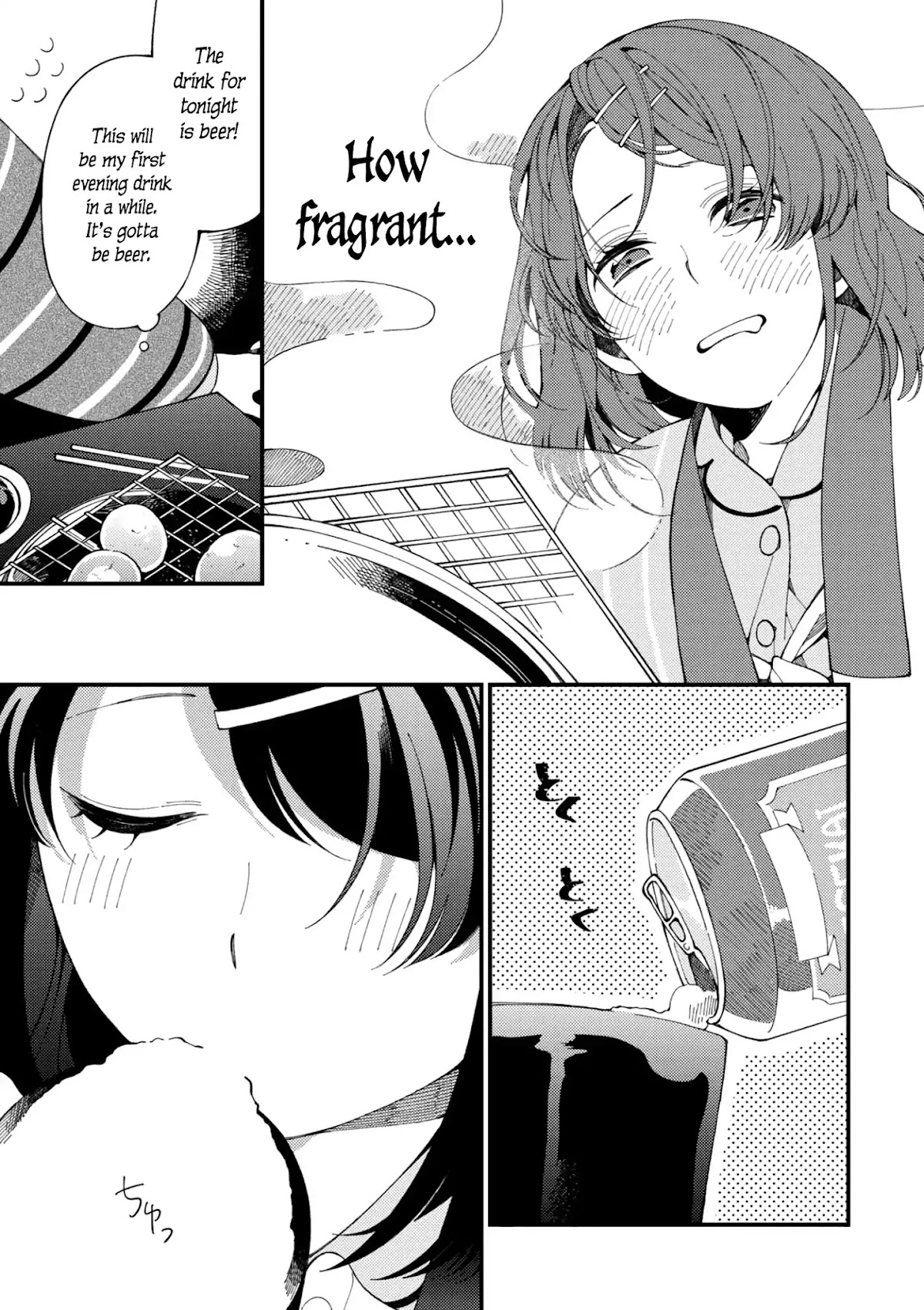 Isekai Omotenashi Gohan Chapter 3 page 10 - Chapter 3: Moonlight, Beer and Earthen Charcoal Brazier ①