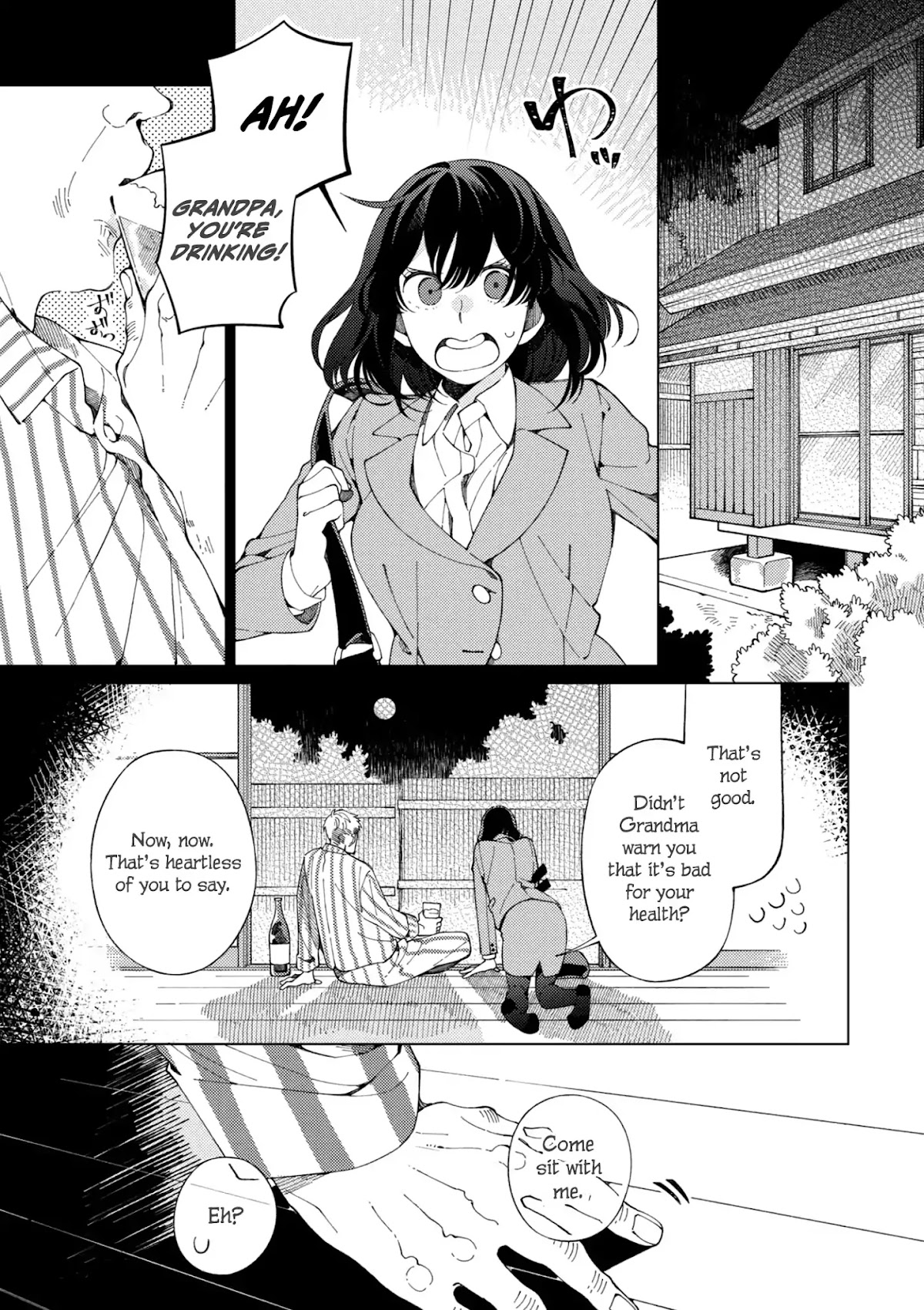 Isekai Omotenashi Gohan Chapter 3 page 2 - Chapter 3: Moonlight, Beer and Earthen Charcoal Brazier ①