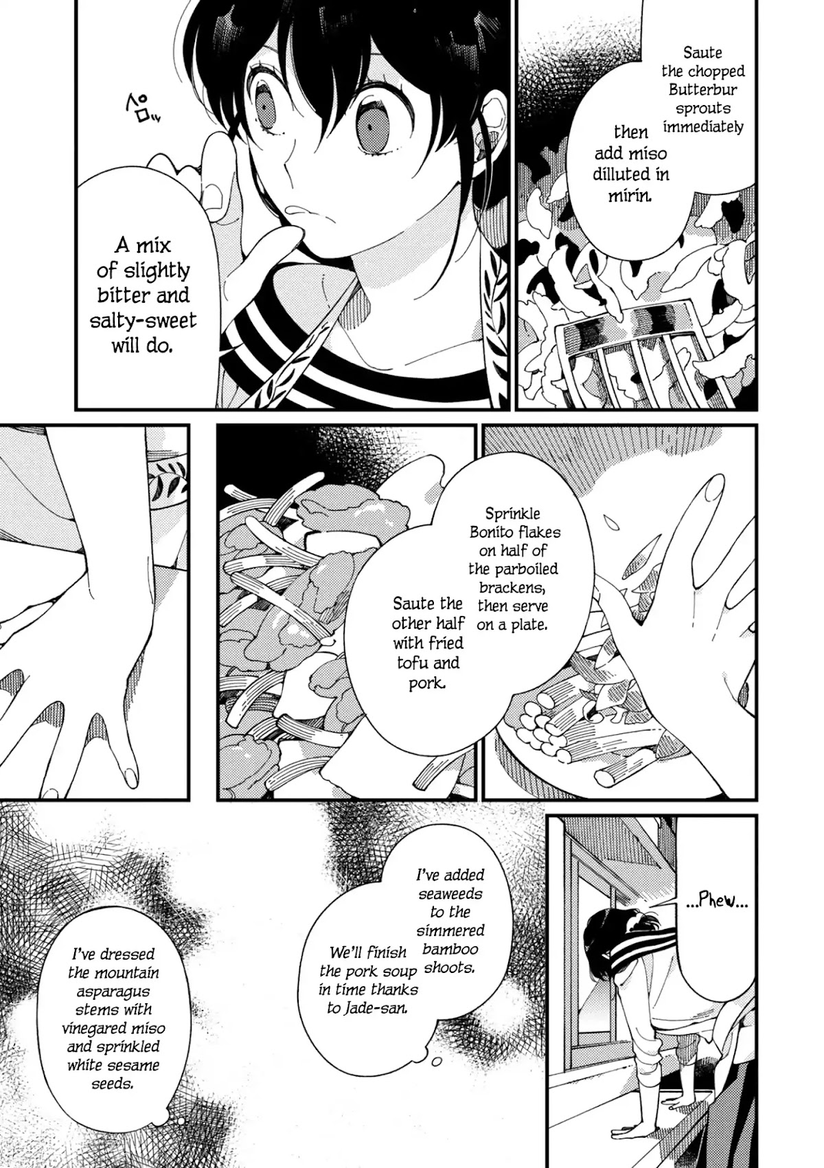 Isekai Omotenashi Gohan Chapter 5 page 18 - Chapter 5: Mountains, Younger Sister and the Taste of Spring ①
