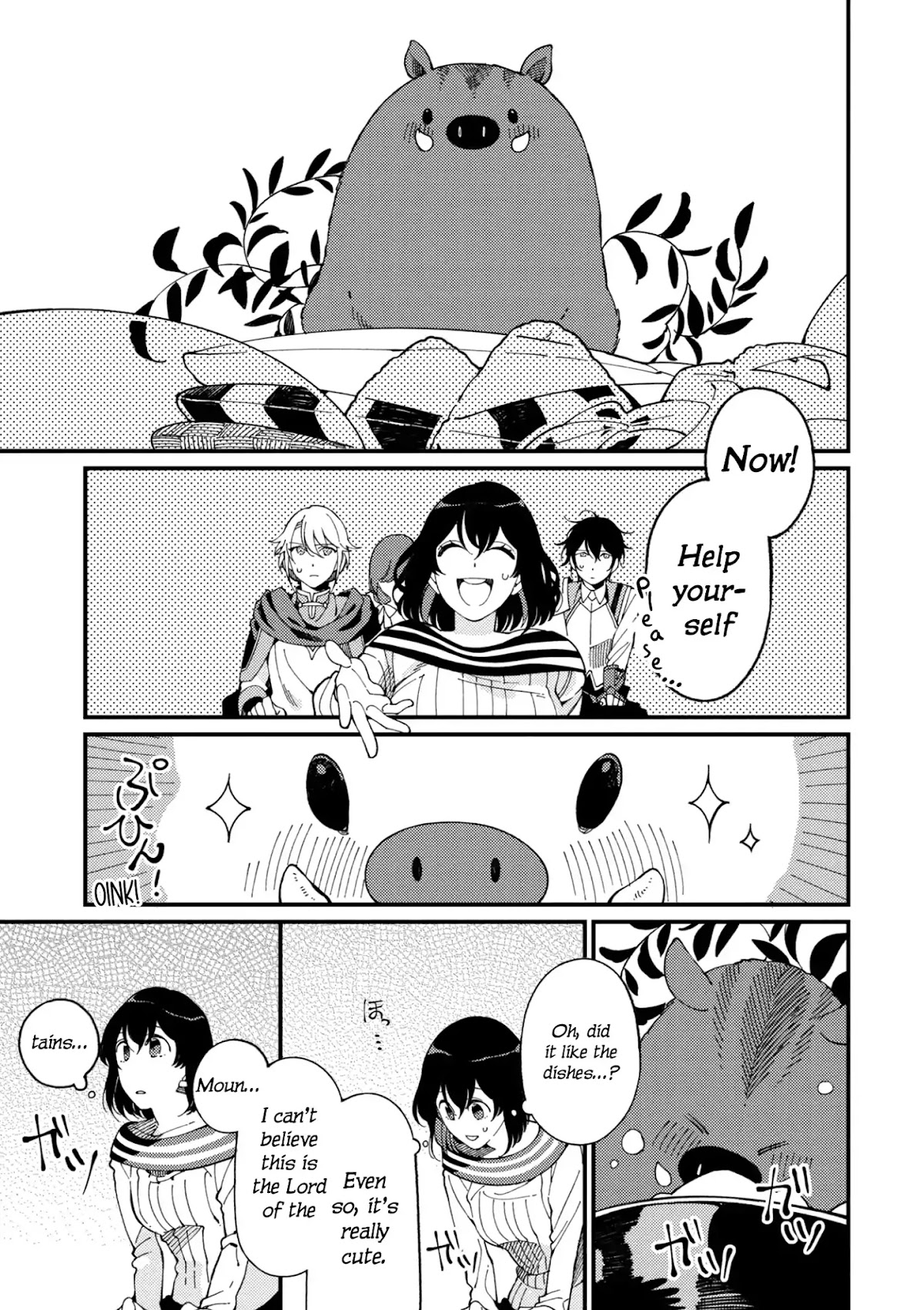 Isekai Omotenashi Gohan Chapter 5 page 22 - Chapter 5: Mountains, Younger Sister and the Taste of Spring ①