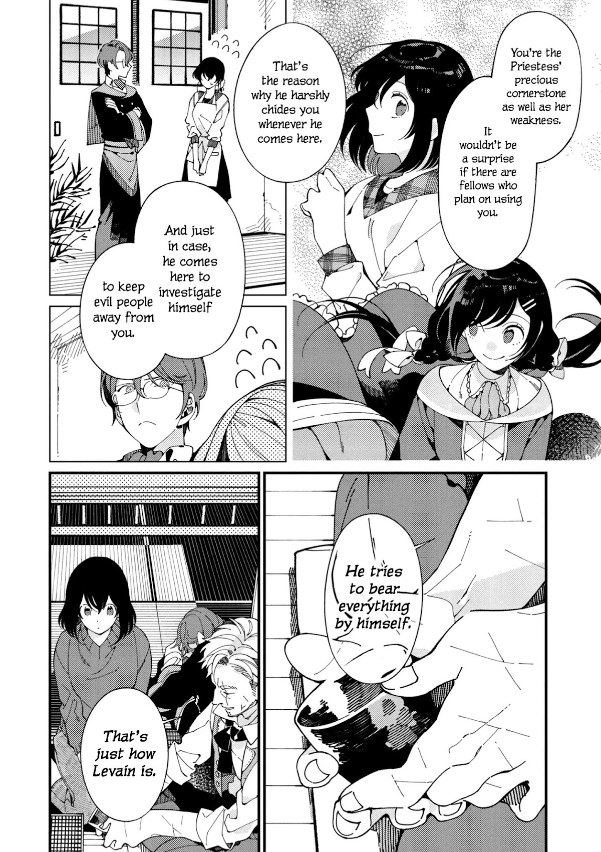 Isekai Omotenashi Gohan Chapter 6.2 page 10 - Chapter 6.2: Dried Herring Fillet, Peculiar Clams and Mr. Sour-Faced ②