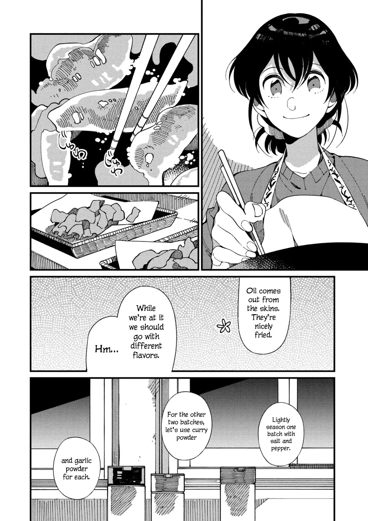 Isekai Omotenashi Gohan Chapter 6 page 9 - Chapter 6: Dried Herring Fillet, Peculiar Clams and Mr. Sour-Faced ①