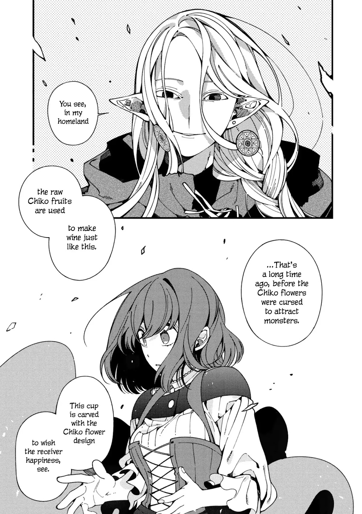 Isekai Omotenashi Gohan Chapter 7.2 page 11 - Chapter 7.2: The Medicinal Herb Seller and Plum Work ②