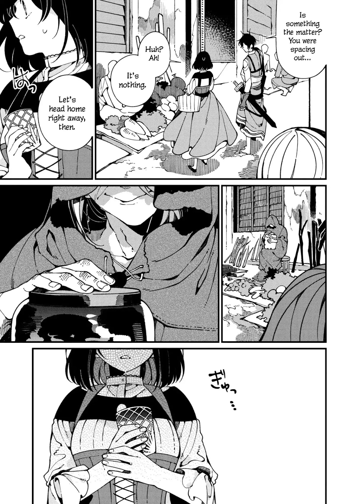 Isekai Omotenashi Gohan Chapter 7.2 page 13 - Chapter 7.2: The Medicinal Herb Seller and Plum Work ②