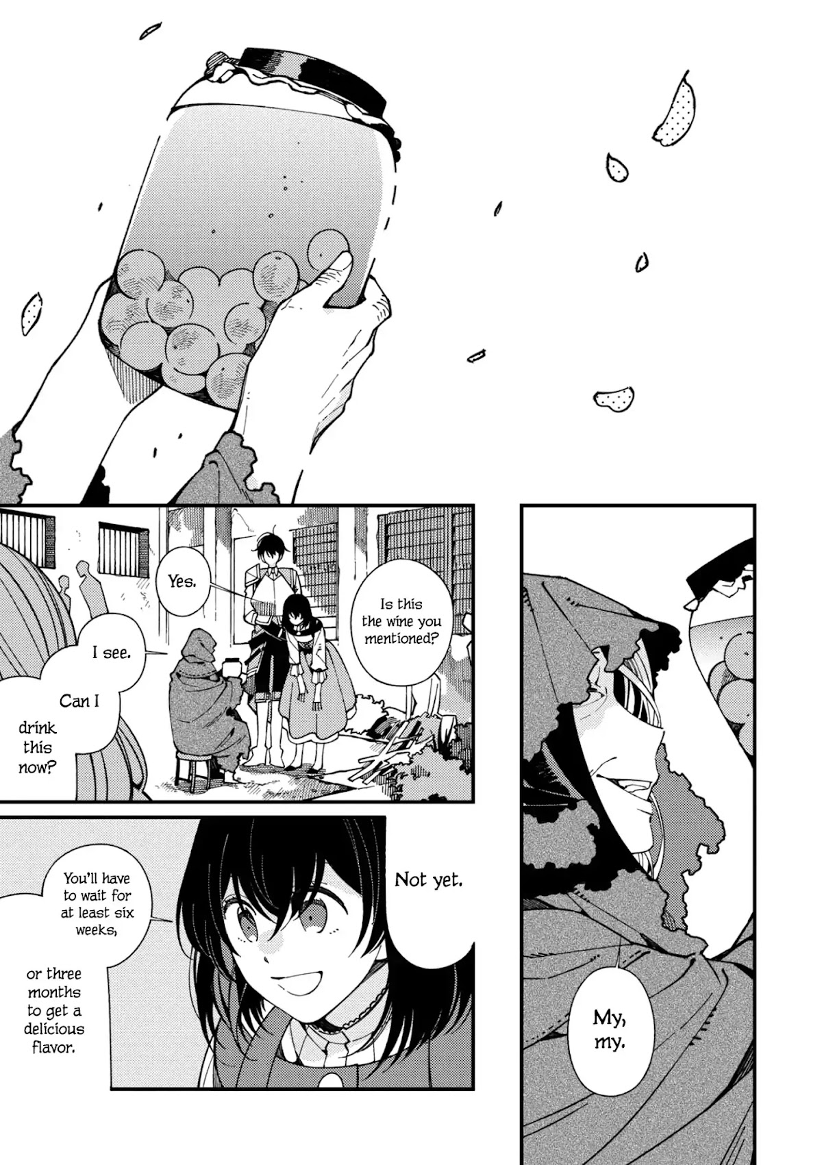 Isekai Omotenashi Gohan Chapter 7.2 page 7 - Chapter 7.2: The Medicinal Herb Seller and Plum Work ②