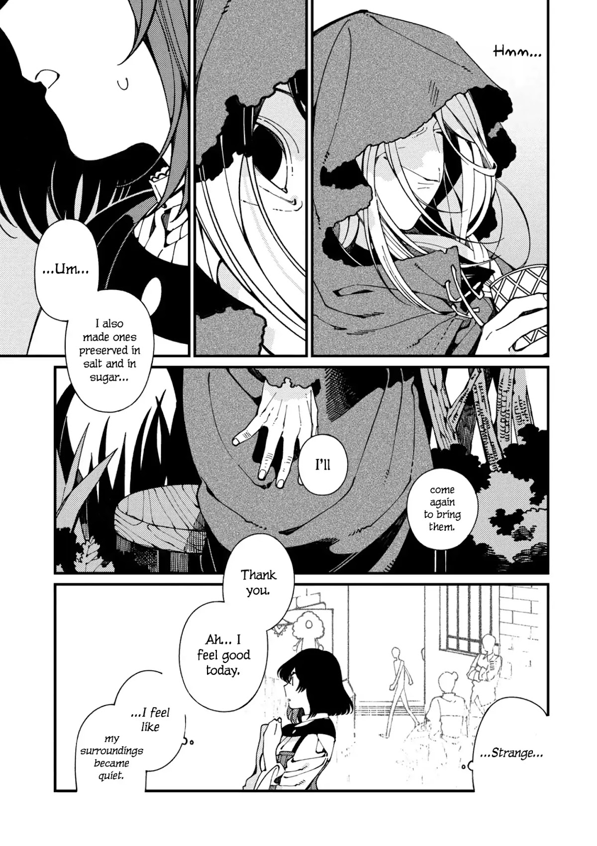 Isekai Omotenashi Gohan Chapter 7.2 page 9 - Chapter 7.2: The Medicinal Herb Seller and Plum Work ②