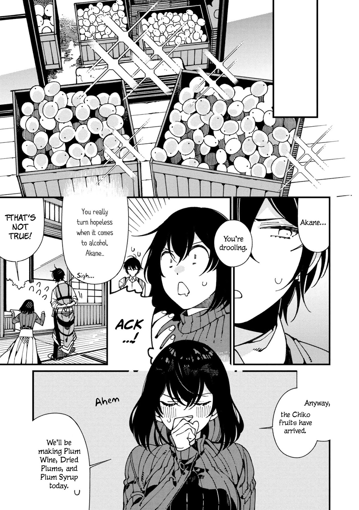 Isekai Omotenashi Gohan Chapter 7 page 10 - Chapter 7: The Medicinal Herb Seller and Plum Work ①