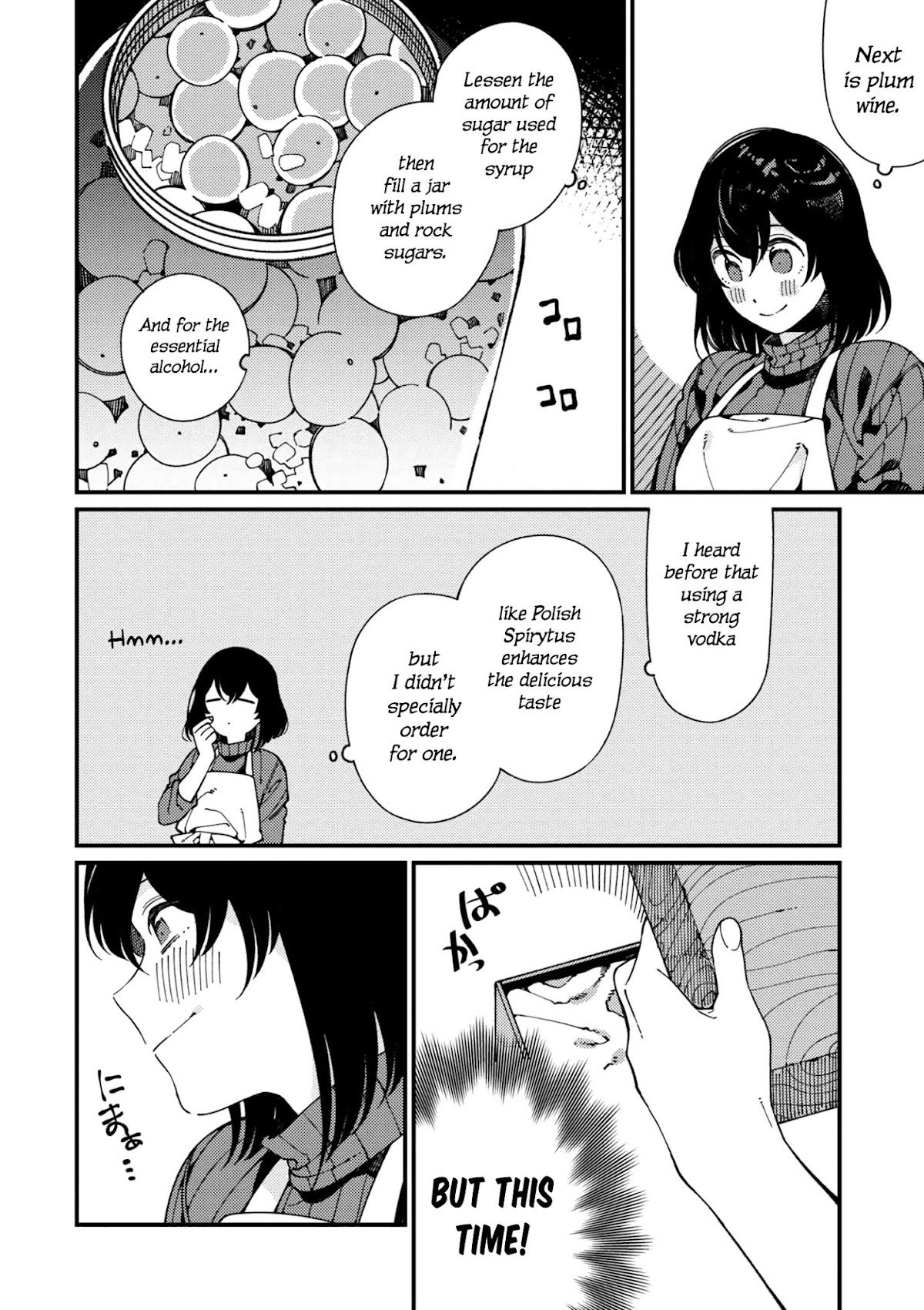 Isekai Omotenashi Gohan Chapter 7 page 15 - Chapter 7: The Medicinal Herb Seller and Plum Work ①