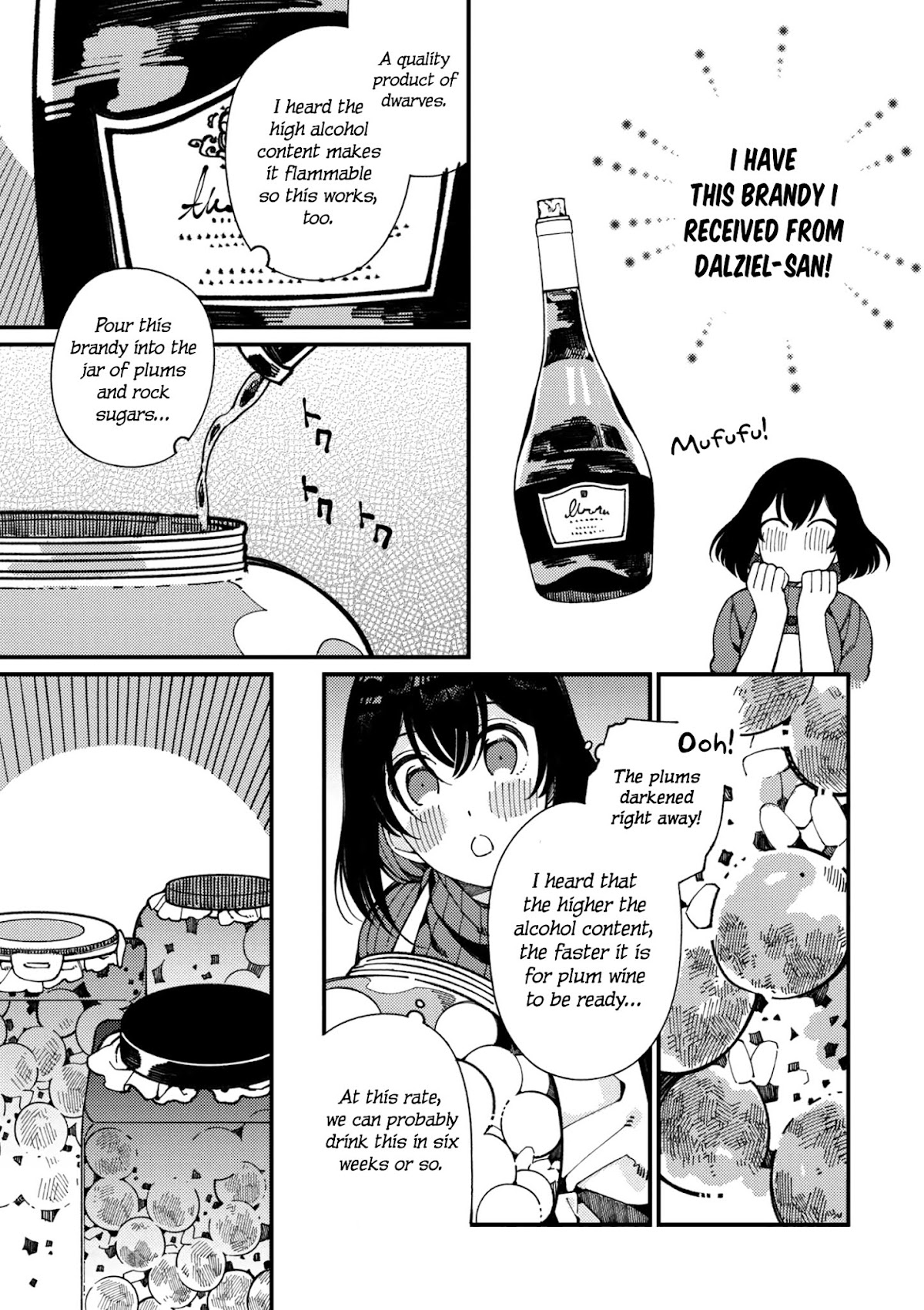 Isekai Omotenashi Gohan Chapter 7 page 16 - Chapter 7: The Medicinal Herb Seller and Plum Work ①