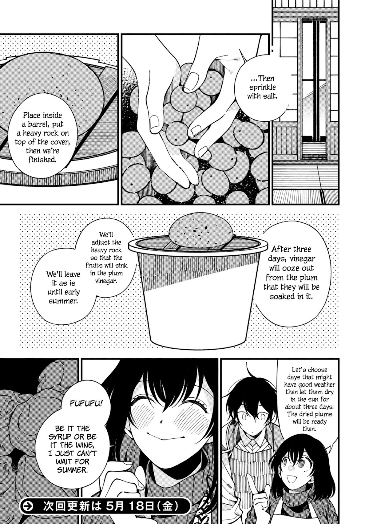Isekai Omotenashi Gohan Chapter 7 page 22 - Chapter 7: The Medicinal Herb Seller and Plum Work ①