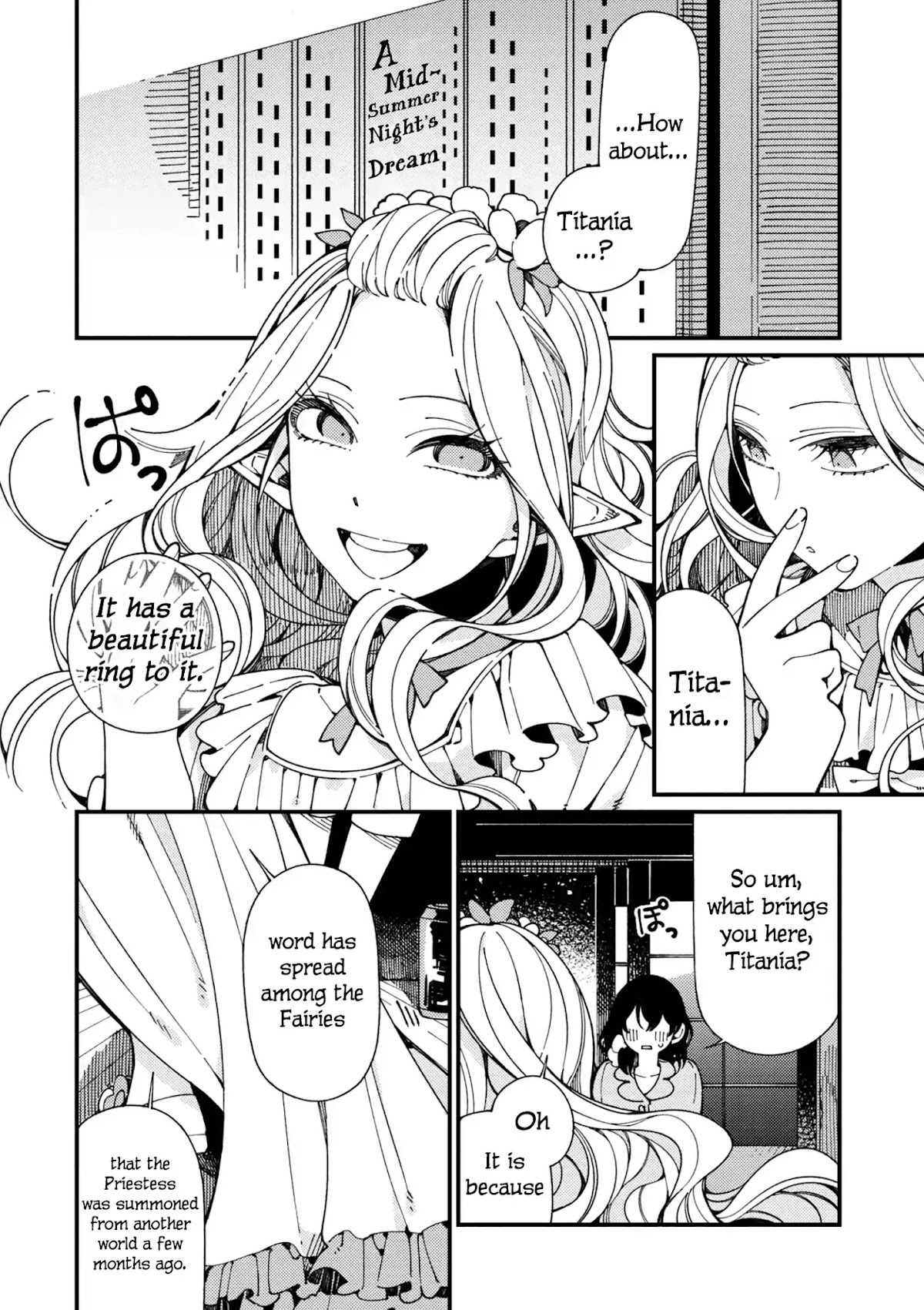 Isekai Omotenashi Gohan Chapter 8.2 page 3 - Chapter 8.2: Fava Beans and Invitation to Fantasy ②