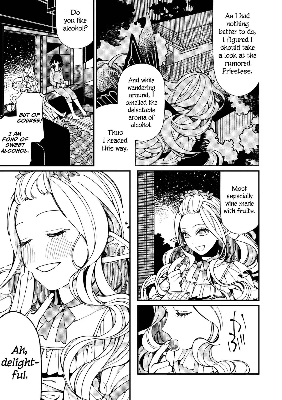 Isekai Omotenashi Gohan Chapter 8.2 page 4 - Chapter 8.2: Fava Beans and Invitation to Fantasy ②