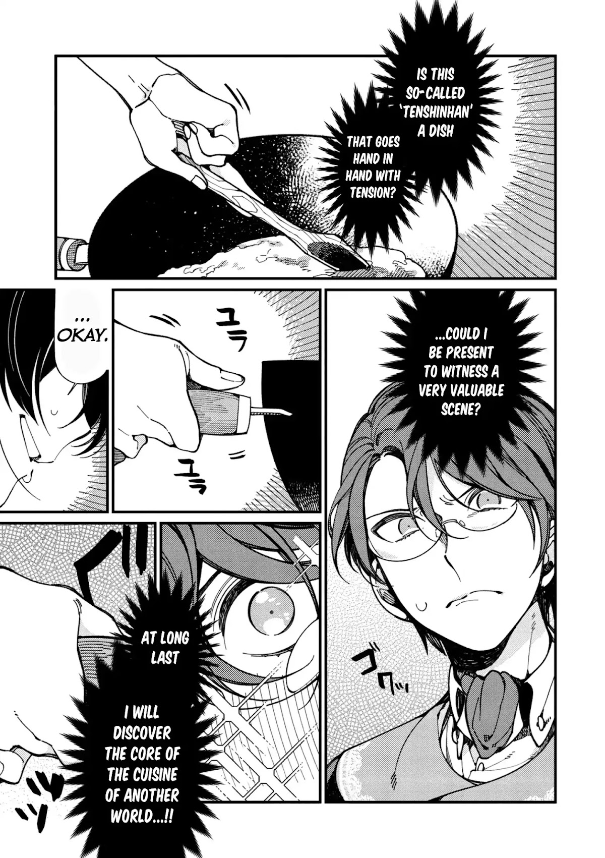 Isekai Omotenashi Gohan Chapter 9 page 16 - Chapter 9: Straight-Laced Prime Minister, Dachshund and Tenshinhan ①