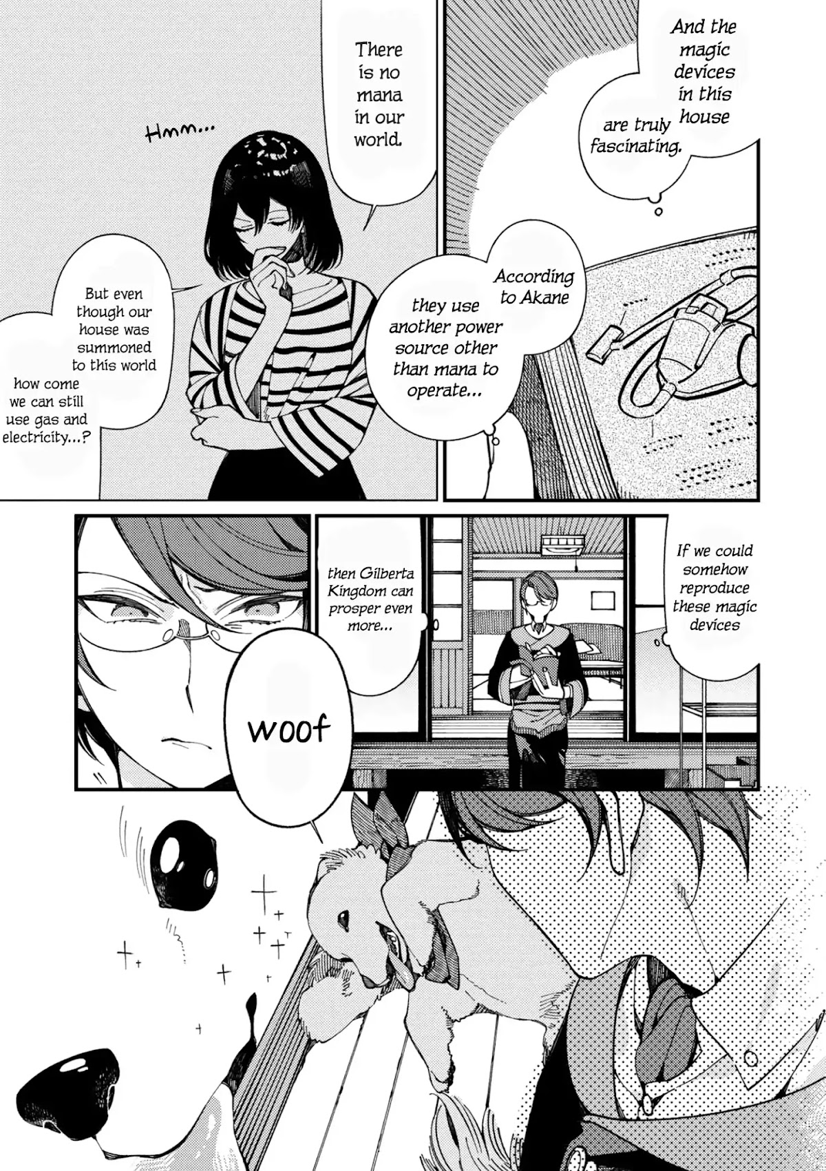 Isekai Omotenashi Gohan Chapter 9 page 4 - Chapter 9: Straight-Laced Prime Minister, Dachshund and Tenshinhan ①