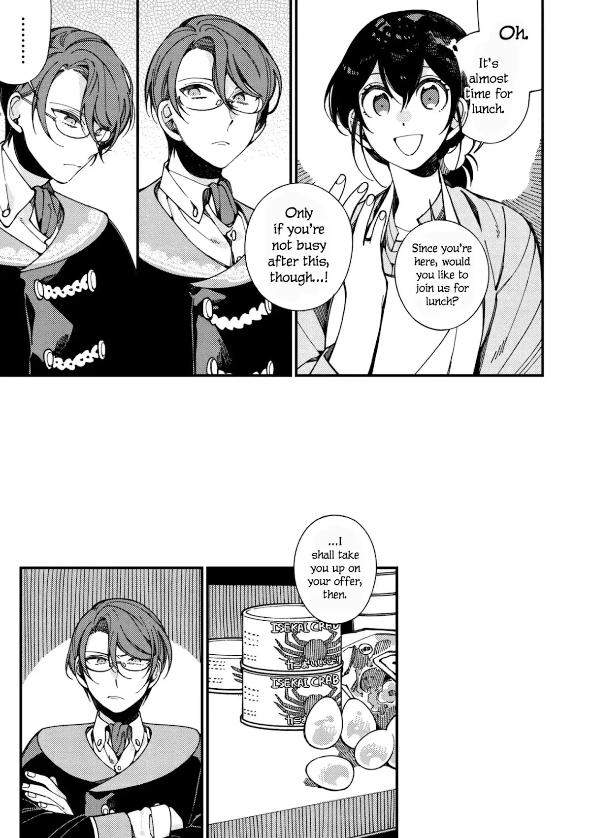 Isekai Omotenashi Gohan Chapter 9 page 8 - Chapter 9: Straight-Laced Prime Minister, Dachshund and Tenshinhan ①