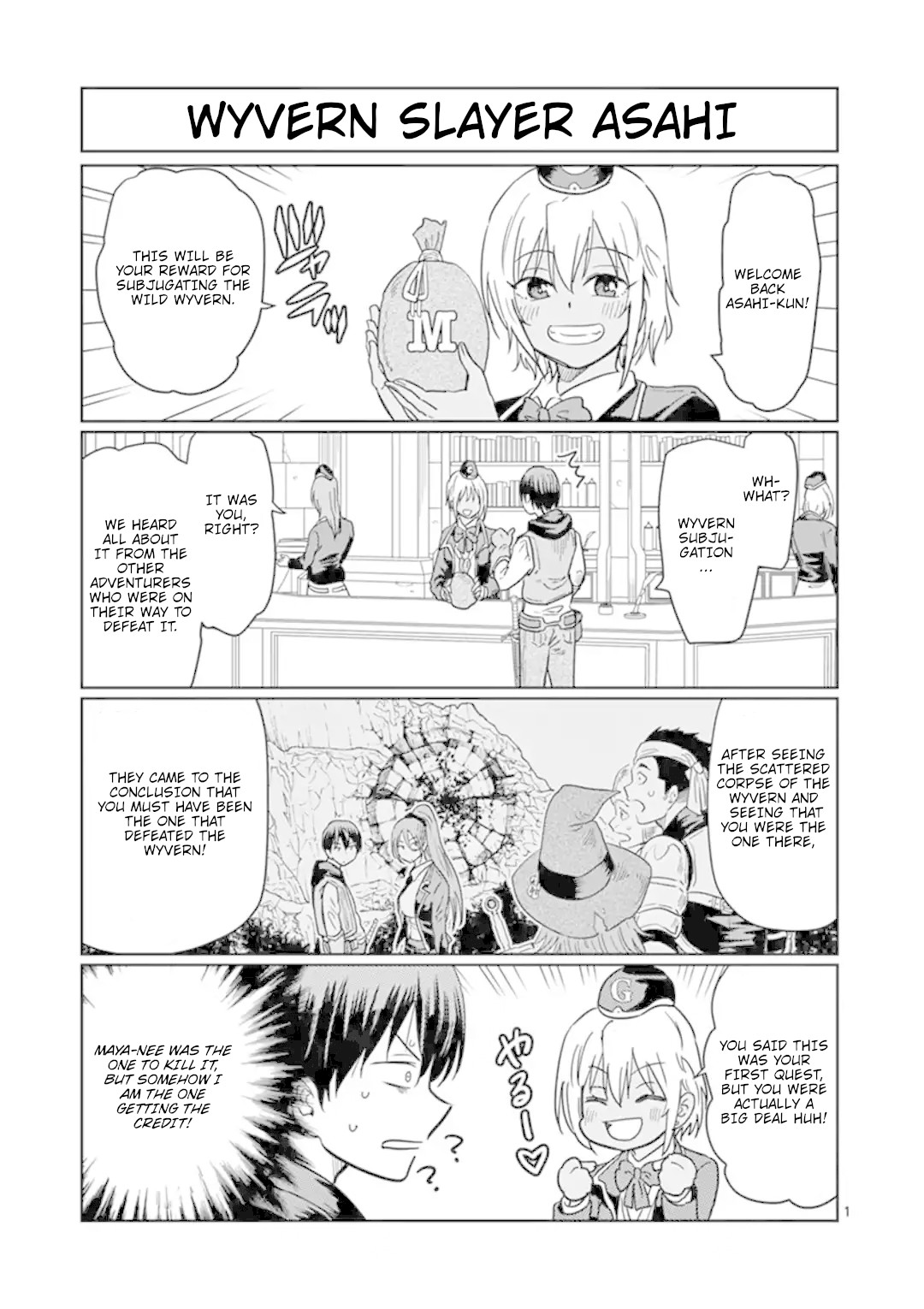 Isekai One Turn Kill Nee-san Chapter 2.5 page 1 - Chapter 2.5