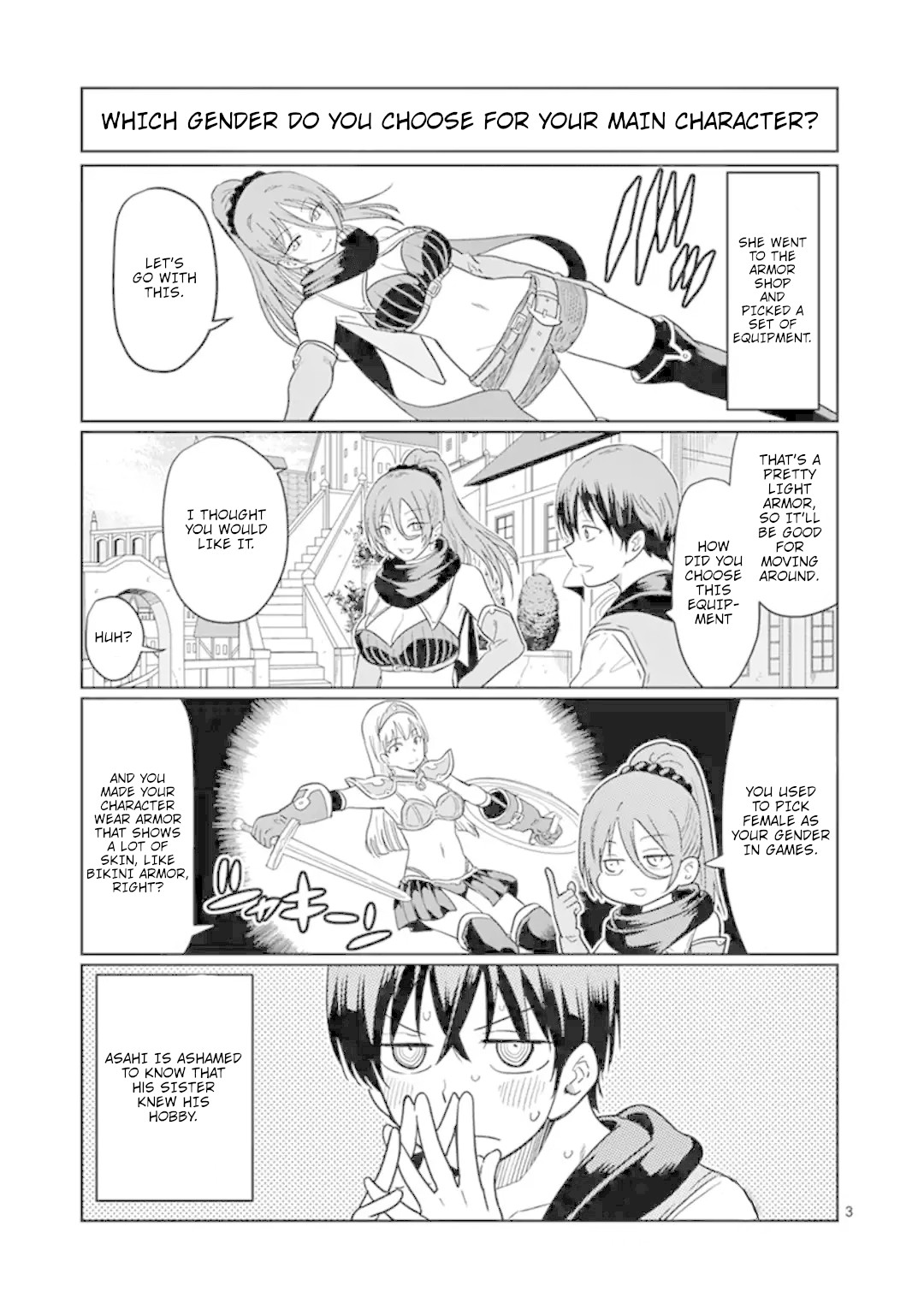 Isekai One Turn Kill Nee-san Chapter 2.5 page 3 - Chapter 2.5