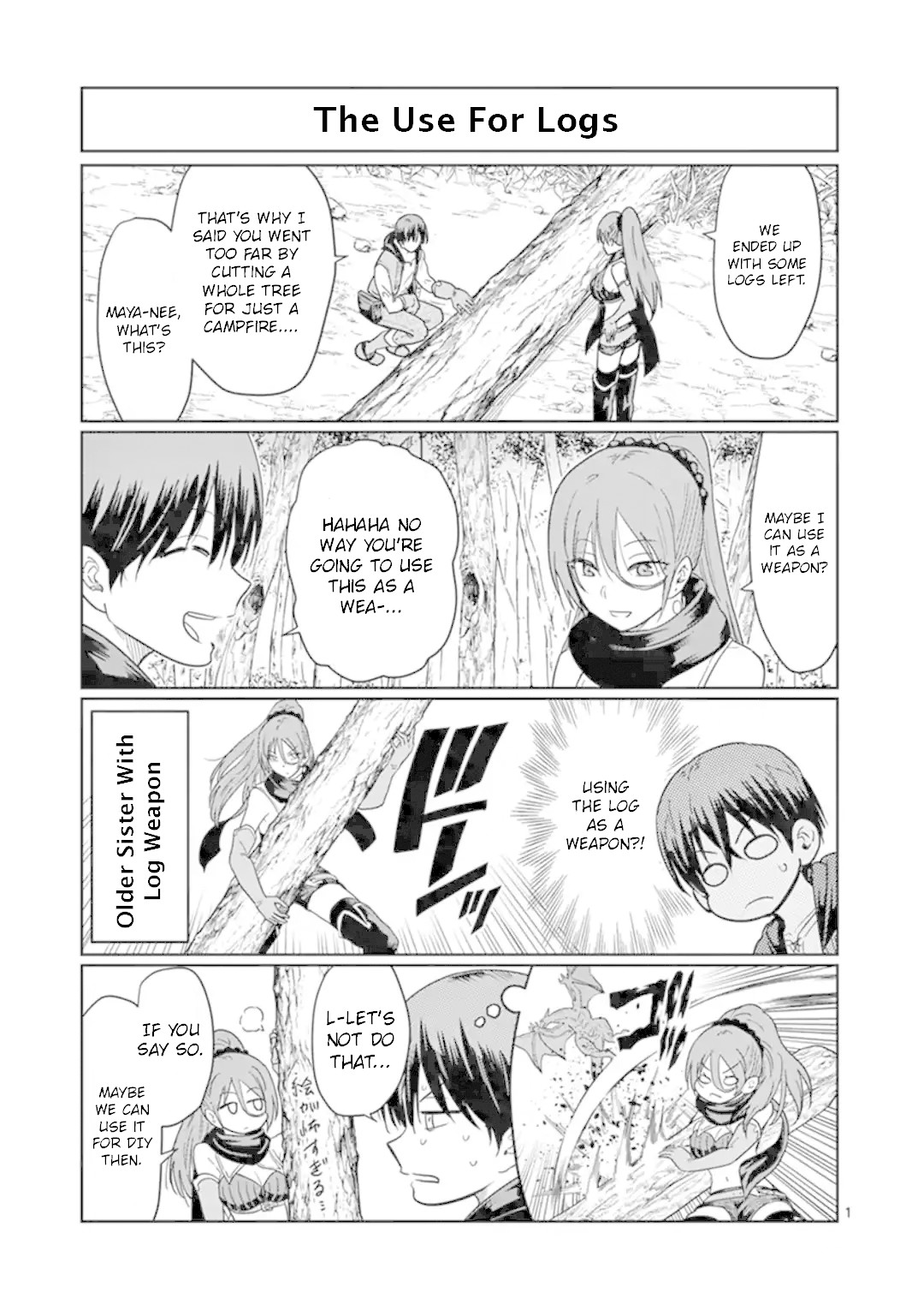 Isekai One Turn Kill Nee-san Chapter 3.5 page 1 - Chapter 3.5