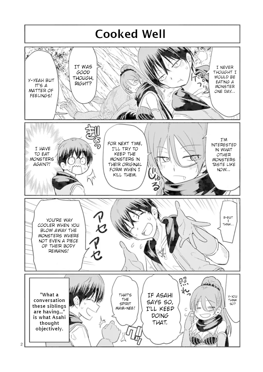 Isekai One Turn Kill Nee-san Chapter 3.5 page 2 - Chapter 3.5
