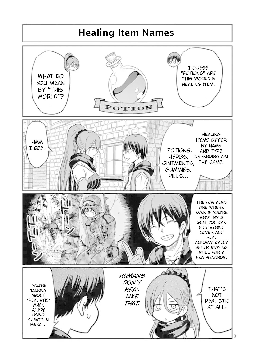 Isekai One Turn Kill Nee-san Chapter 3.5 page 3 - Chapter 3.5