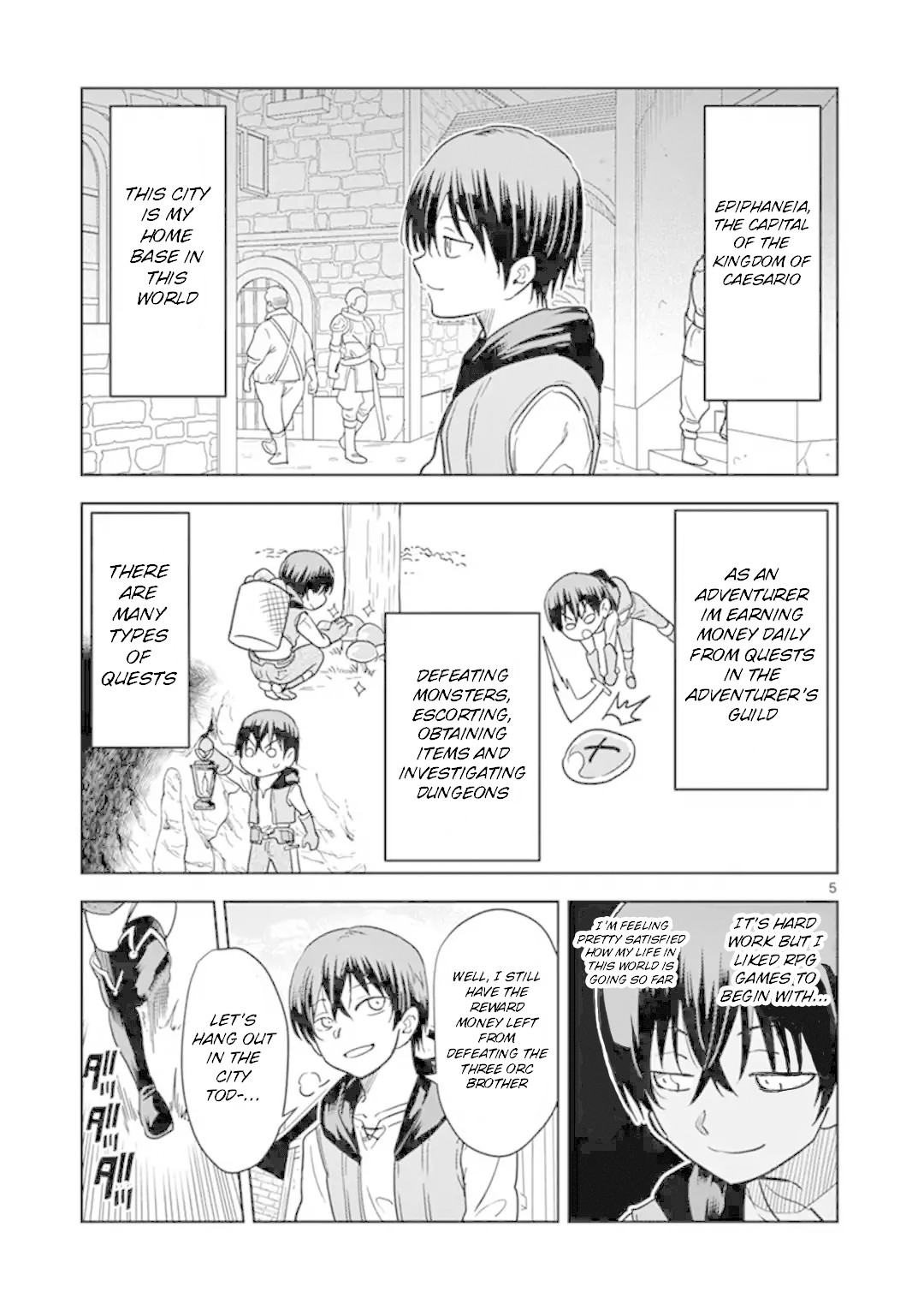 Isekai One Turn Kill Nee-san Chapter 3 page 4 - Chapter 3