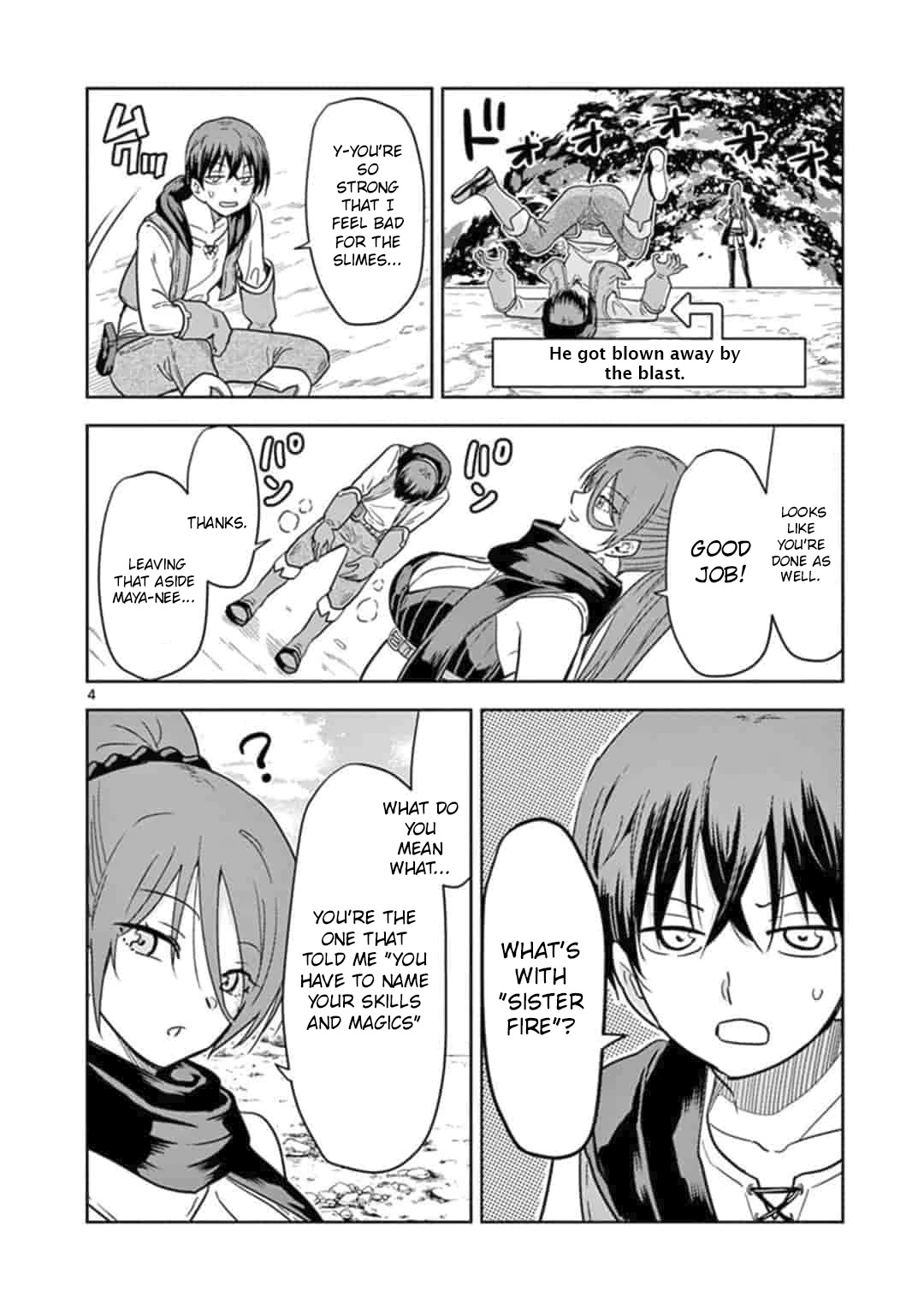 Isekai One Turn Kill Nee-san Chapter 4 page 3 - Chapter 4