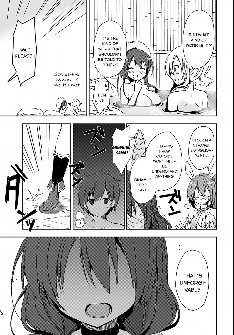 Isekai Onsen ni Tensei shita Ore no Kounou ga Tondemosugiru Chapter 2 page 14 - Chapter 2: A Splendid Establishment