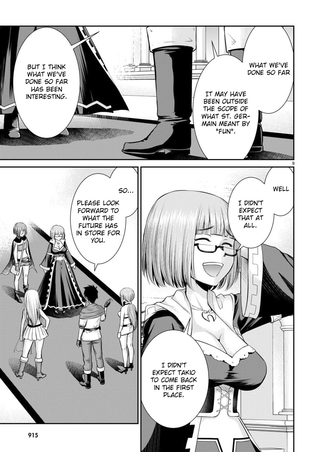 Isekai Robin Hood Chapter 32 page 9 - Chapter 32: The End [END]