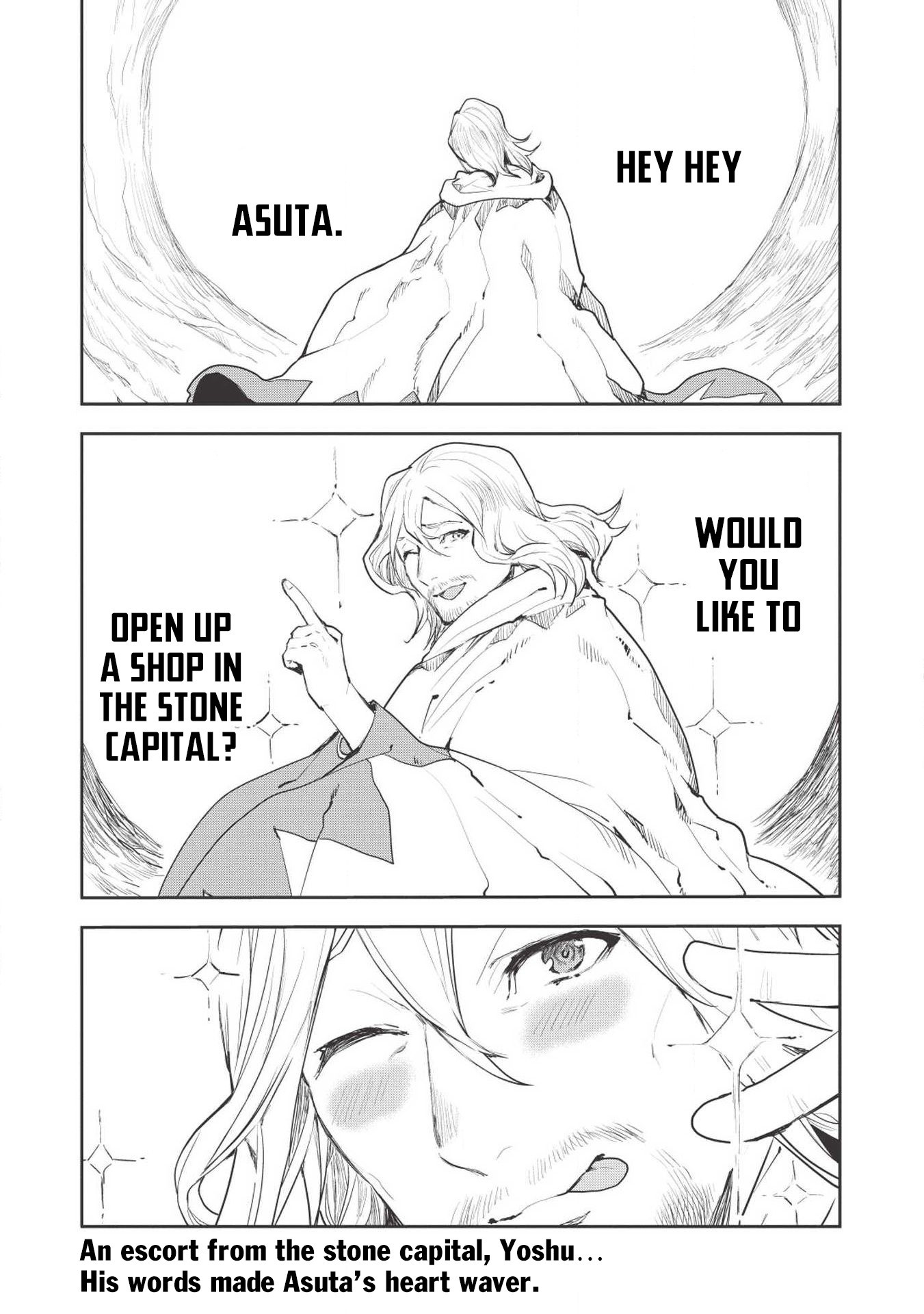 Isekai Ryouridou Chapter 17 page 2 - Chapter 17: Revisiting the Trade Town, Jenos