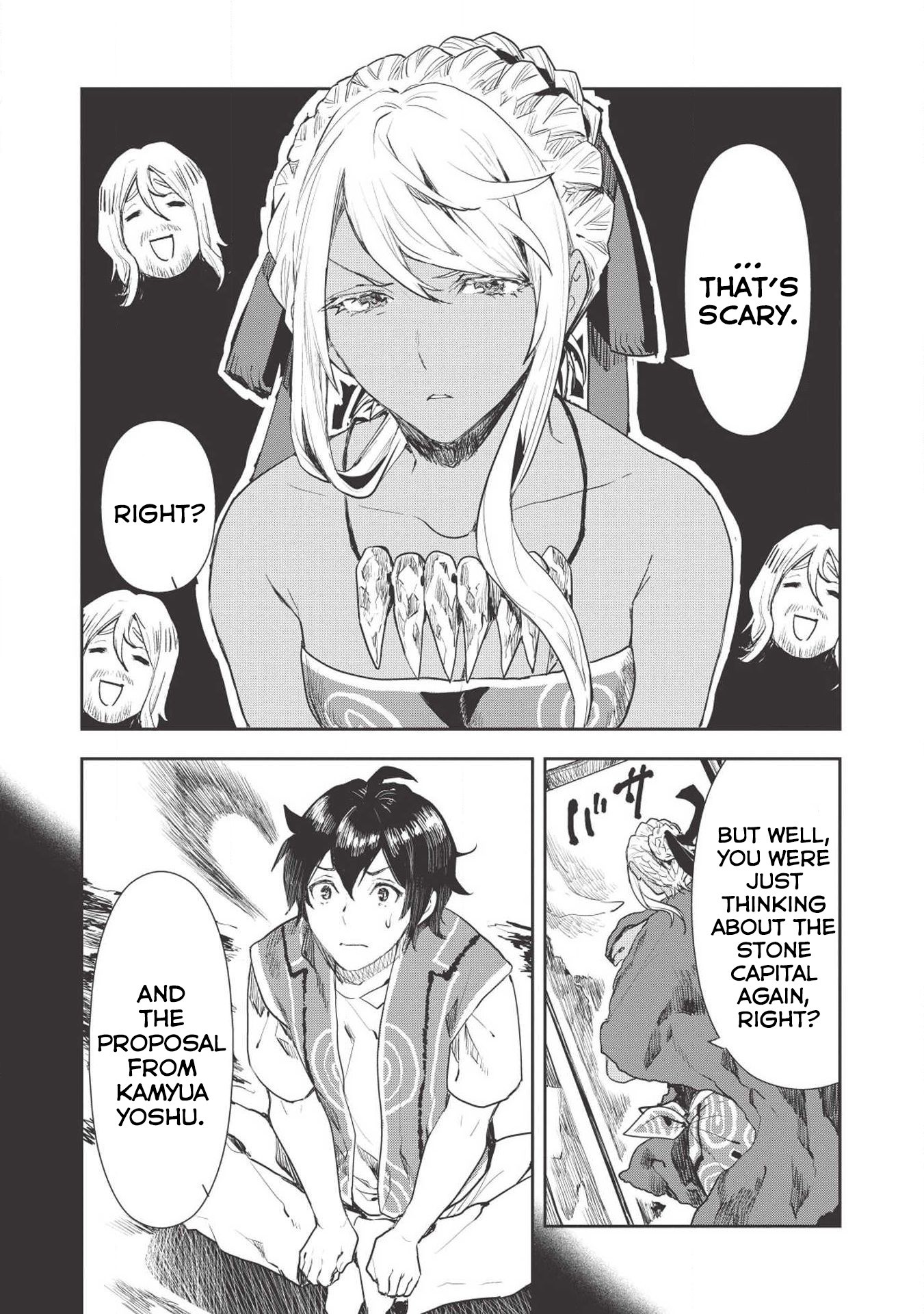 Isekai Ryouridou Chapter 17 page 6 - Chapter 17: Revisiting the Trade Town, Jenos