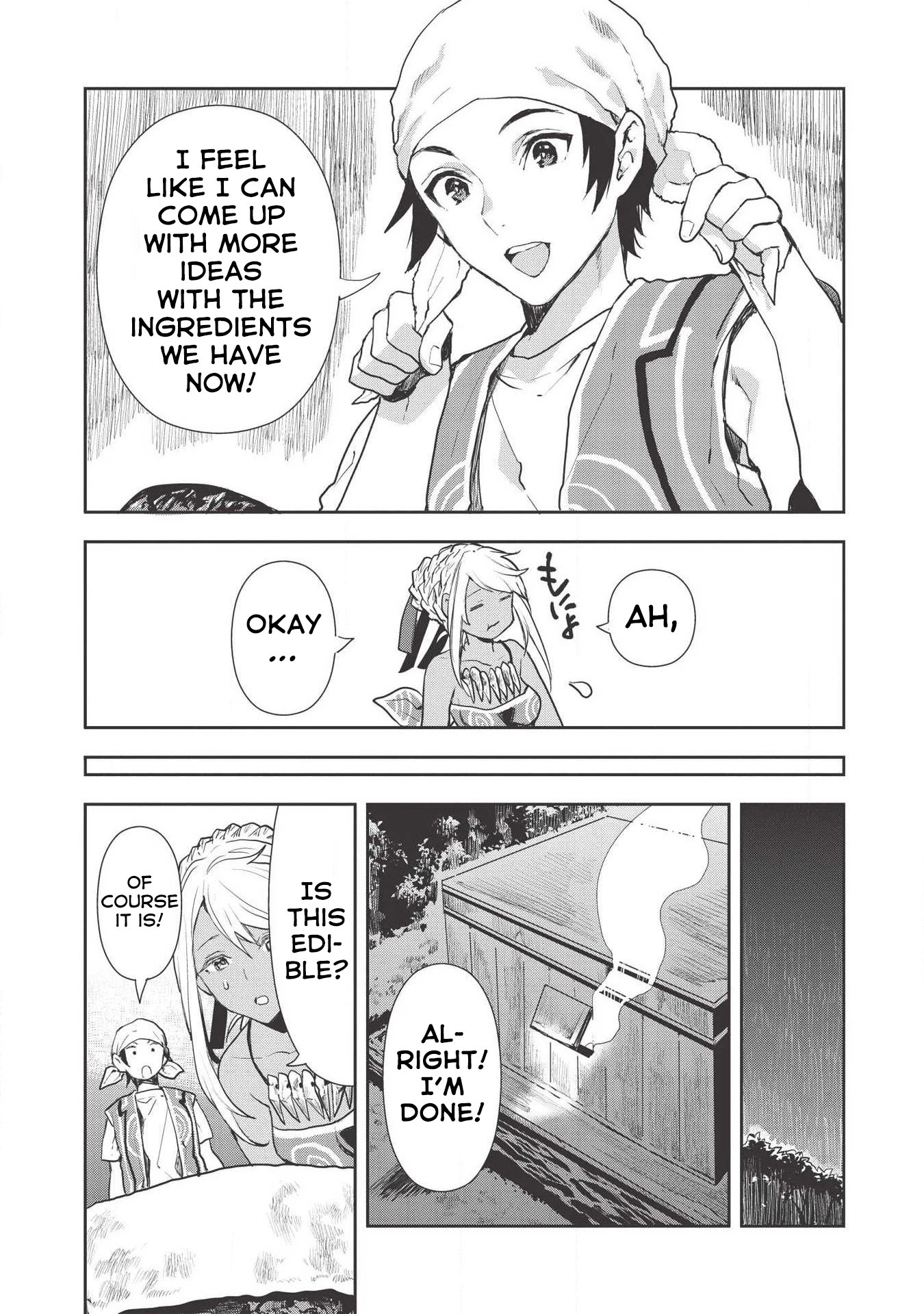 Isekai Ryouridou Chapter 19 page 17 - Chapter 19: A Night of Ideas