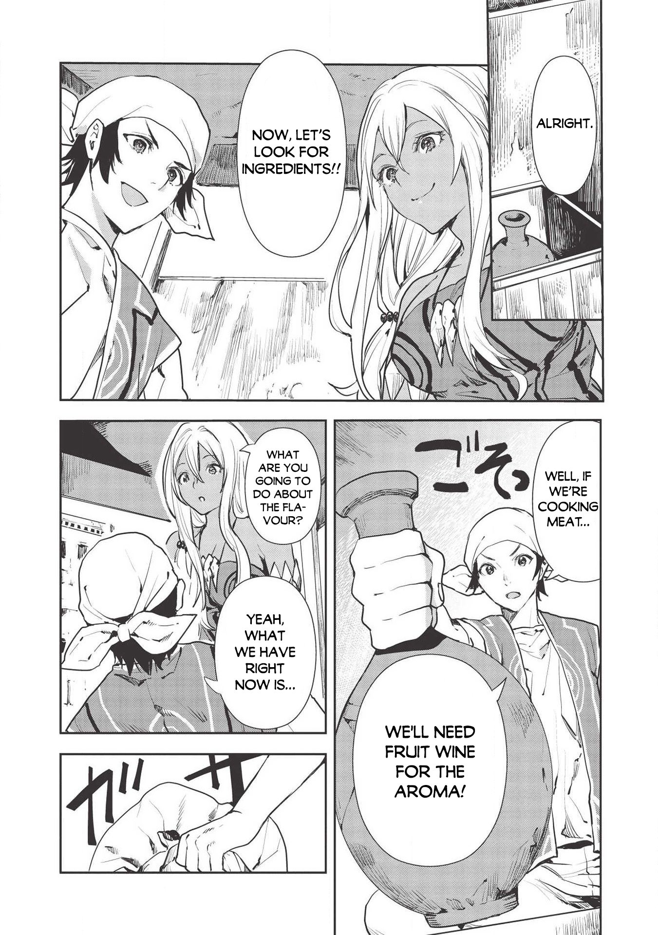 Isekai Ryouridou Chapter 25 page 7 - Chapter 25: The Smell of Enchantment